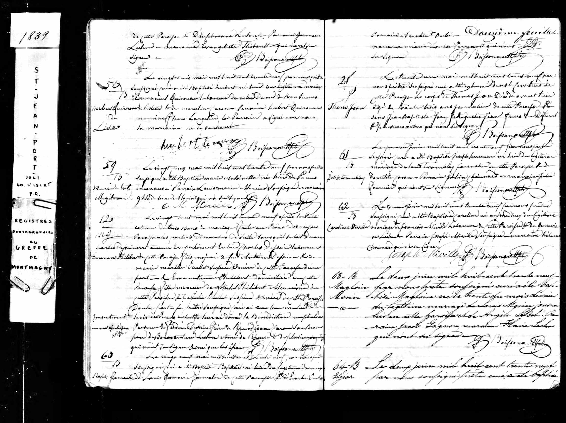 Acte de baptême Acte de baptême