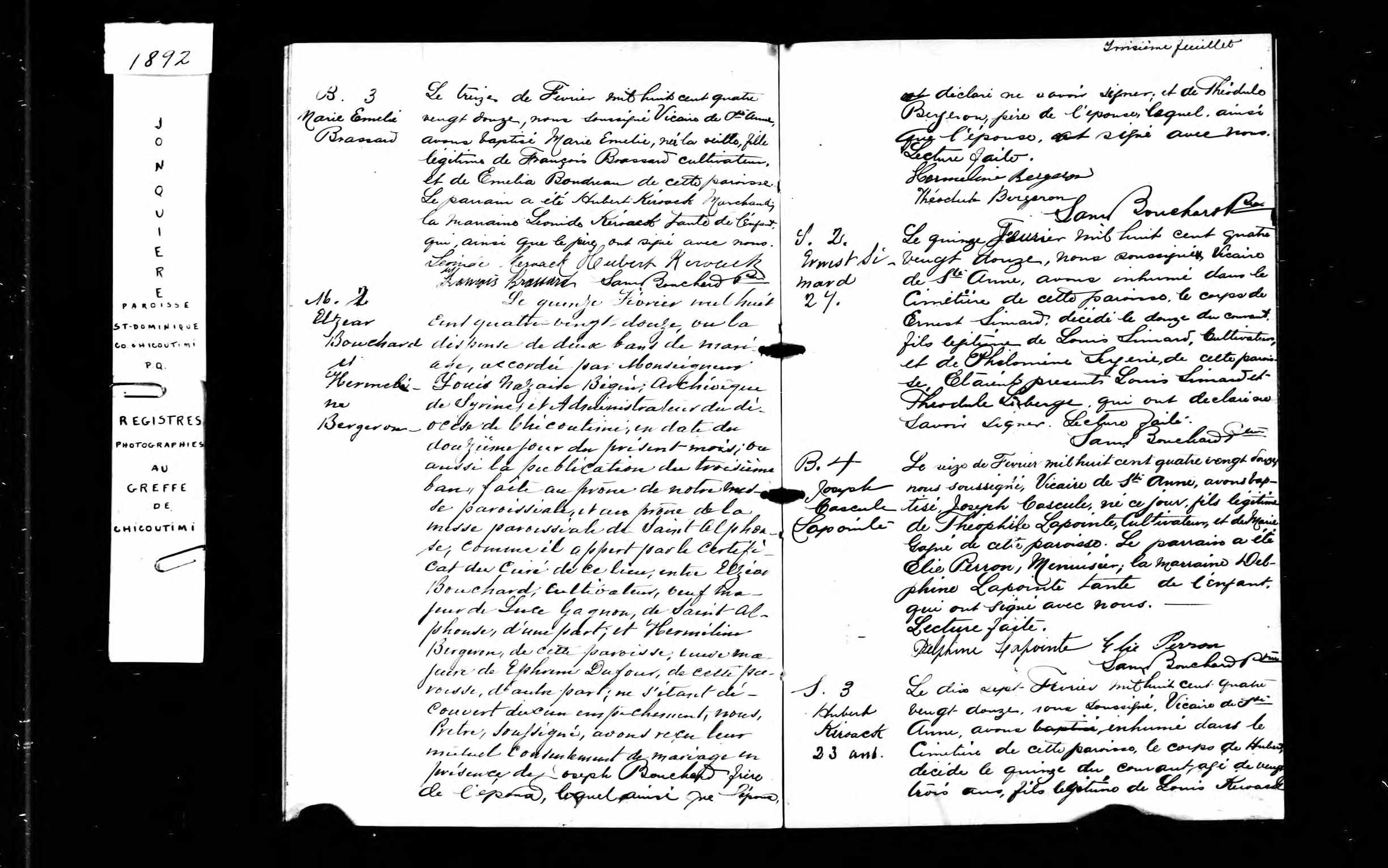  Acte de sépulture