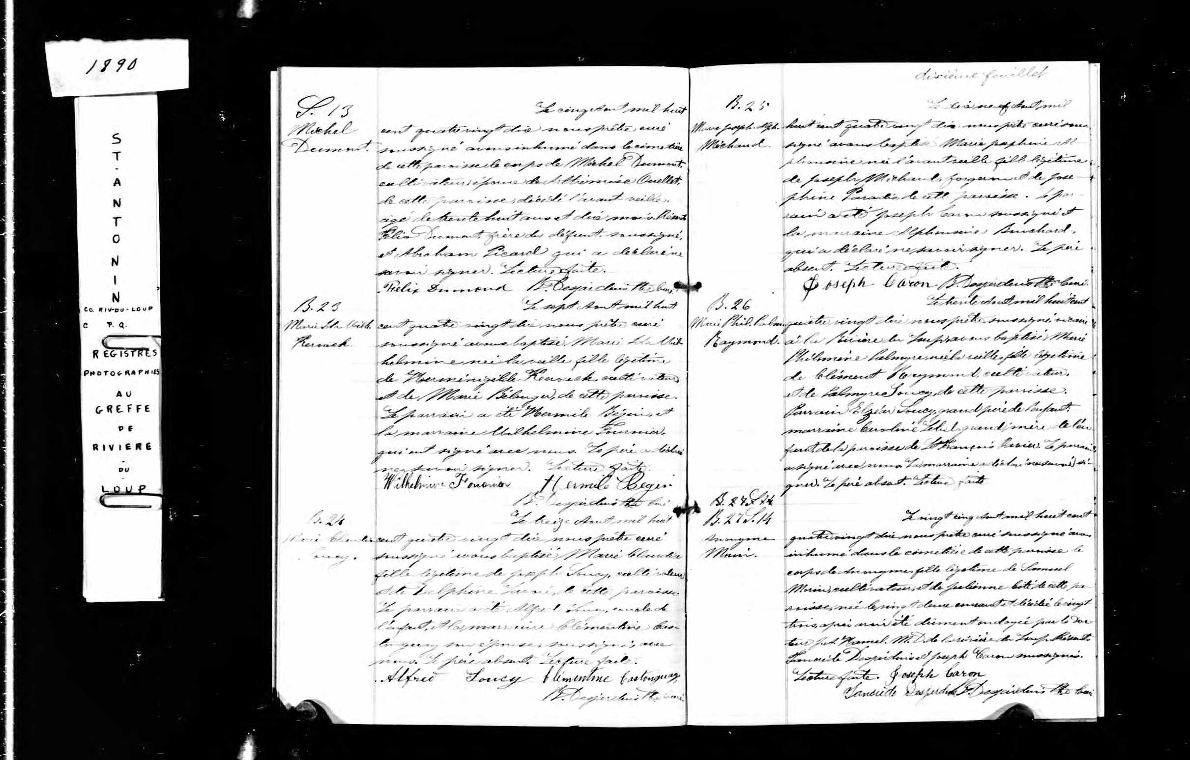 Acte de baptême