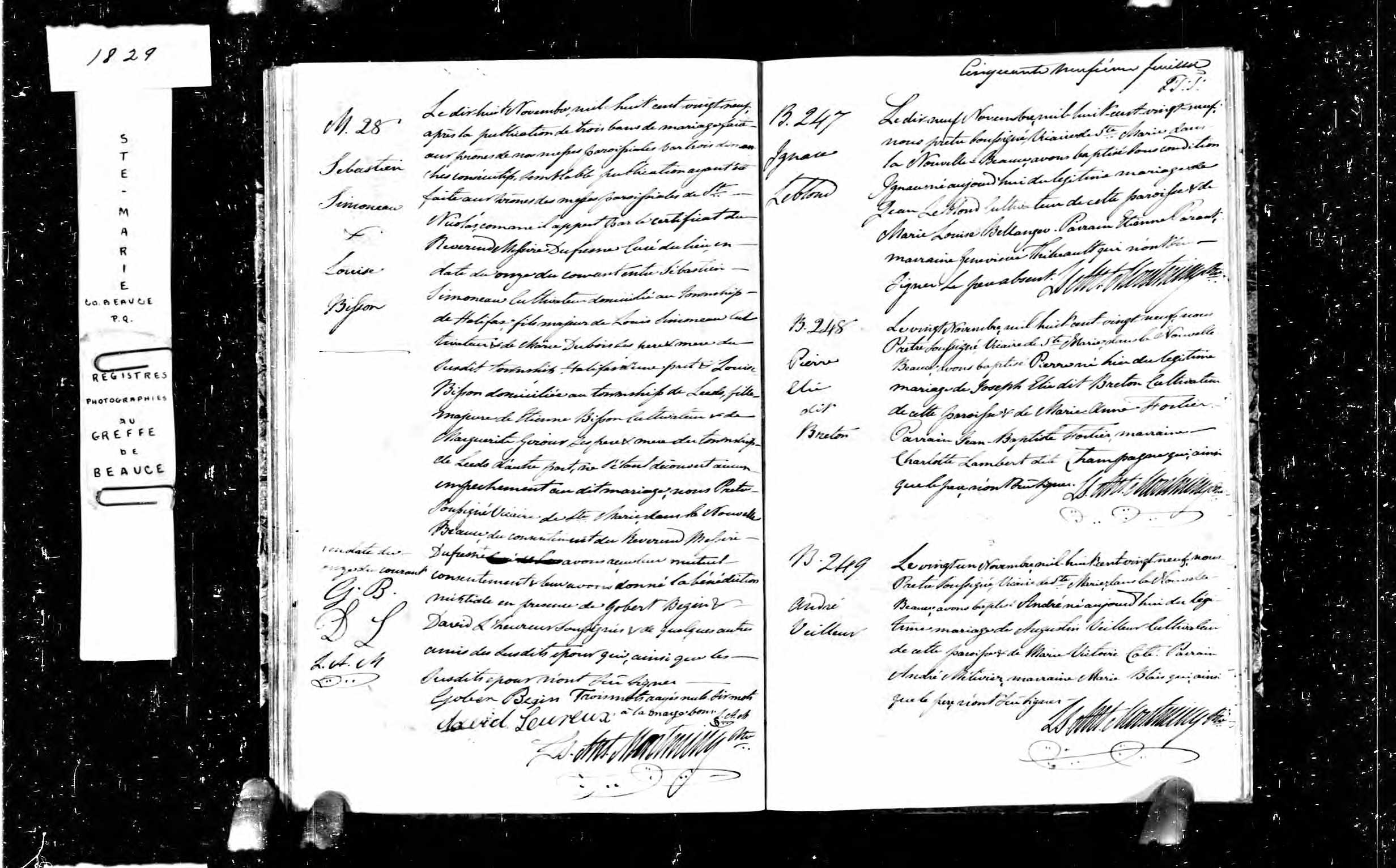 Acte de baptême