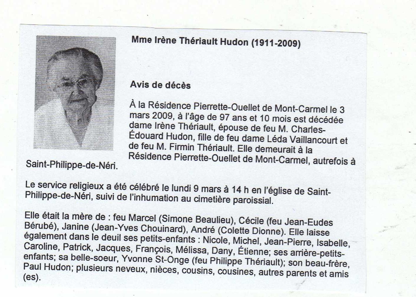 Nécrologie