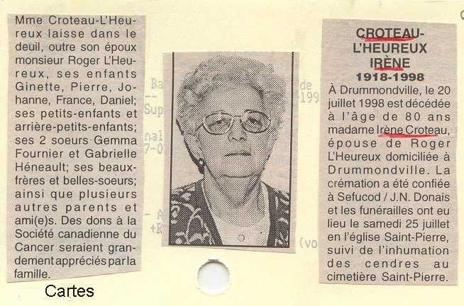 Nécrologie