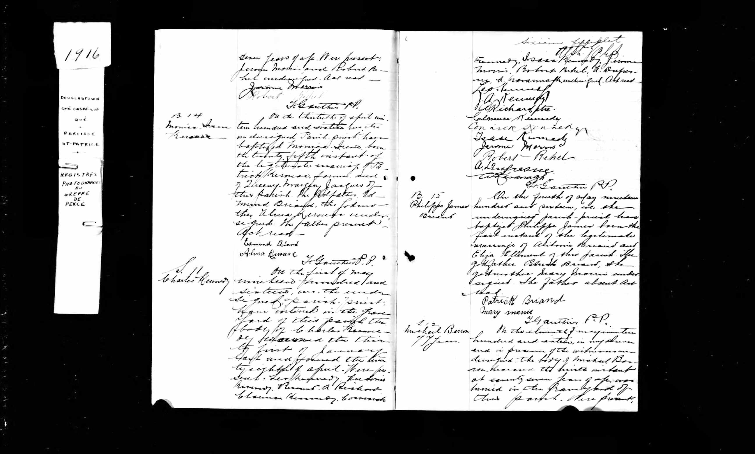 Acte de baptême