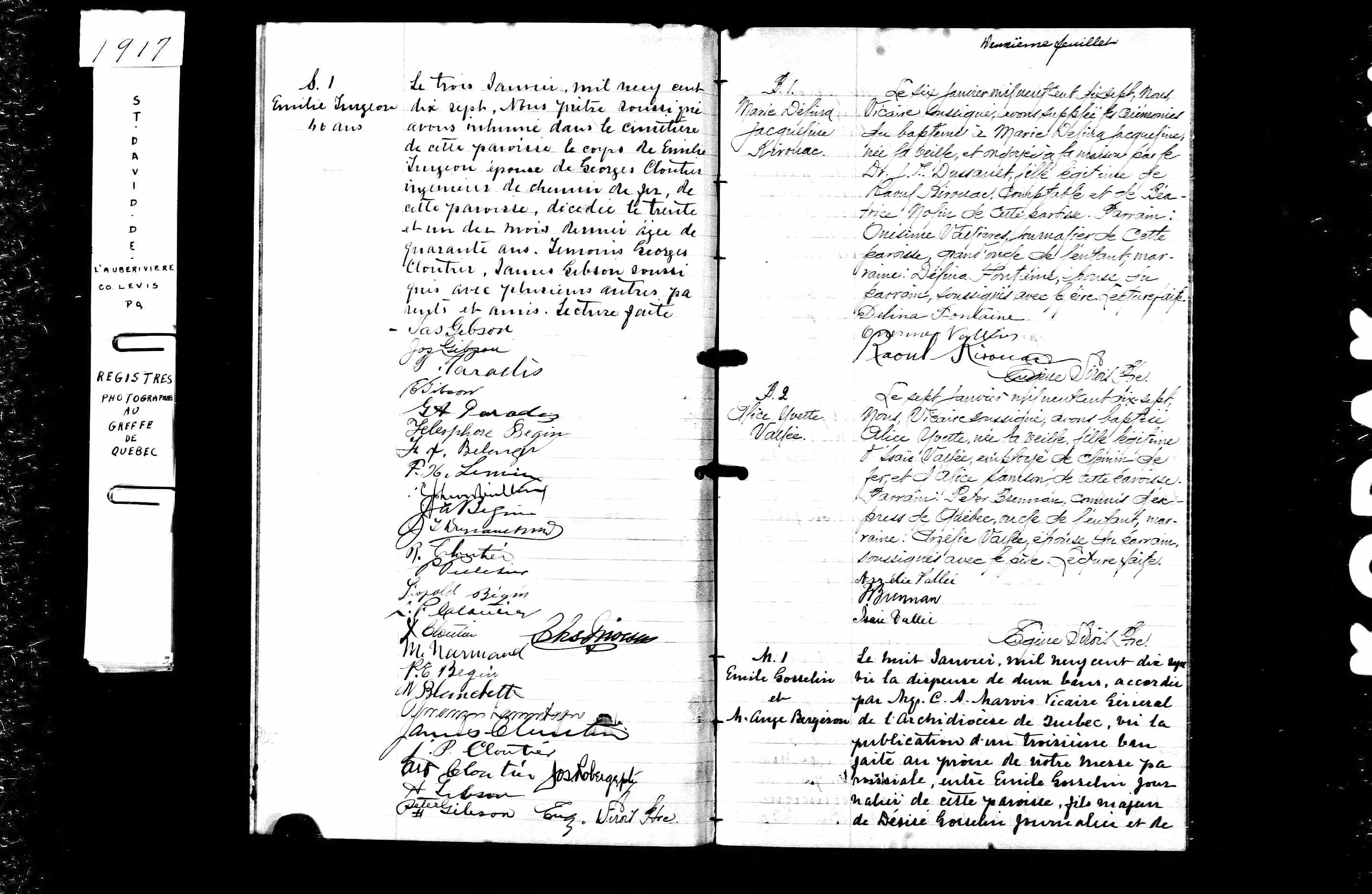 Acte de baptême