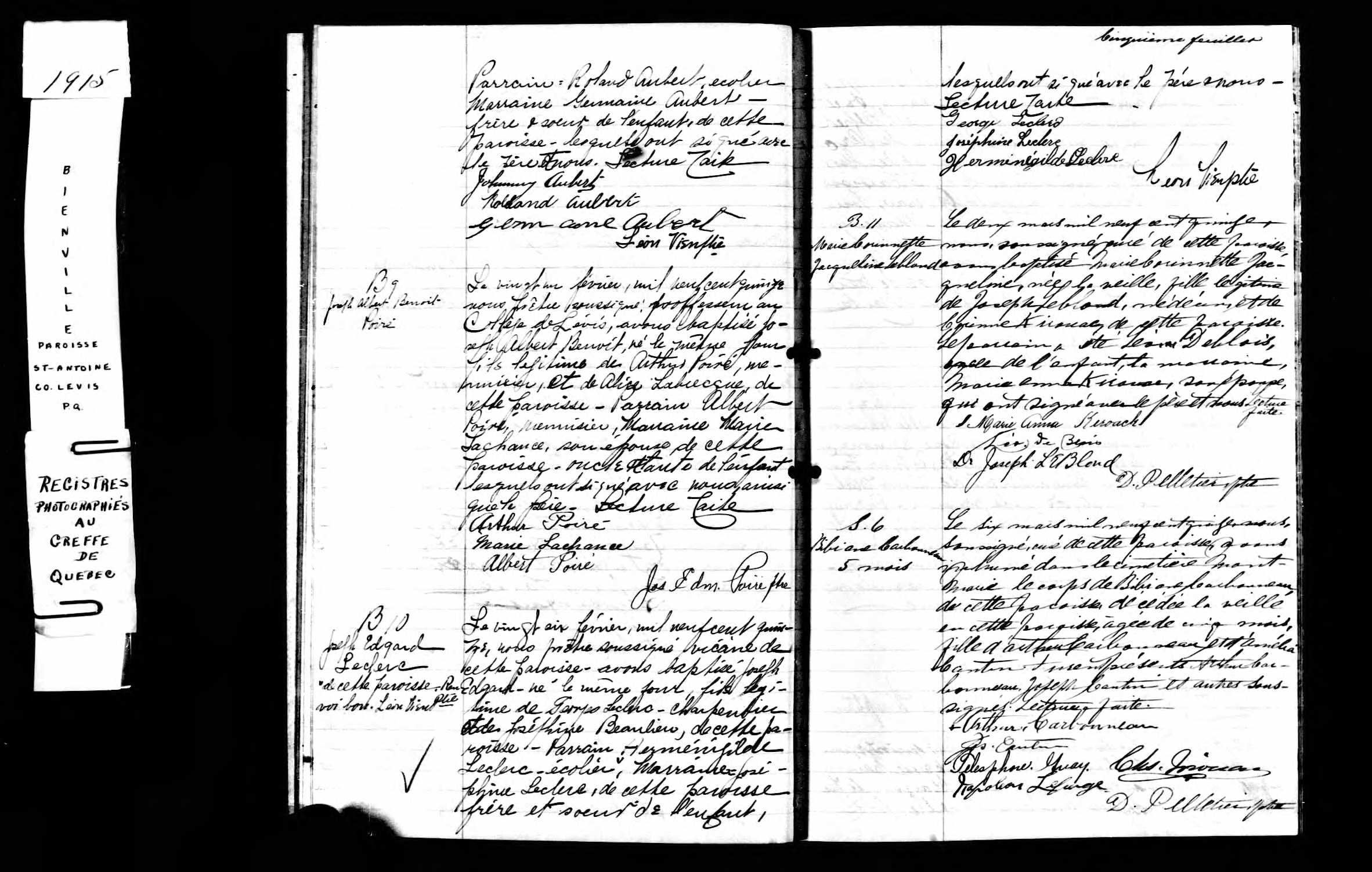 Acte de baptême
