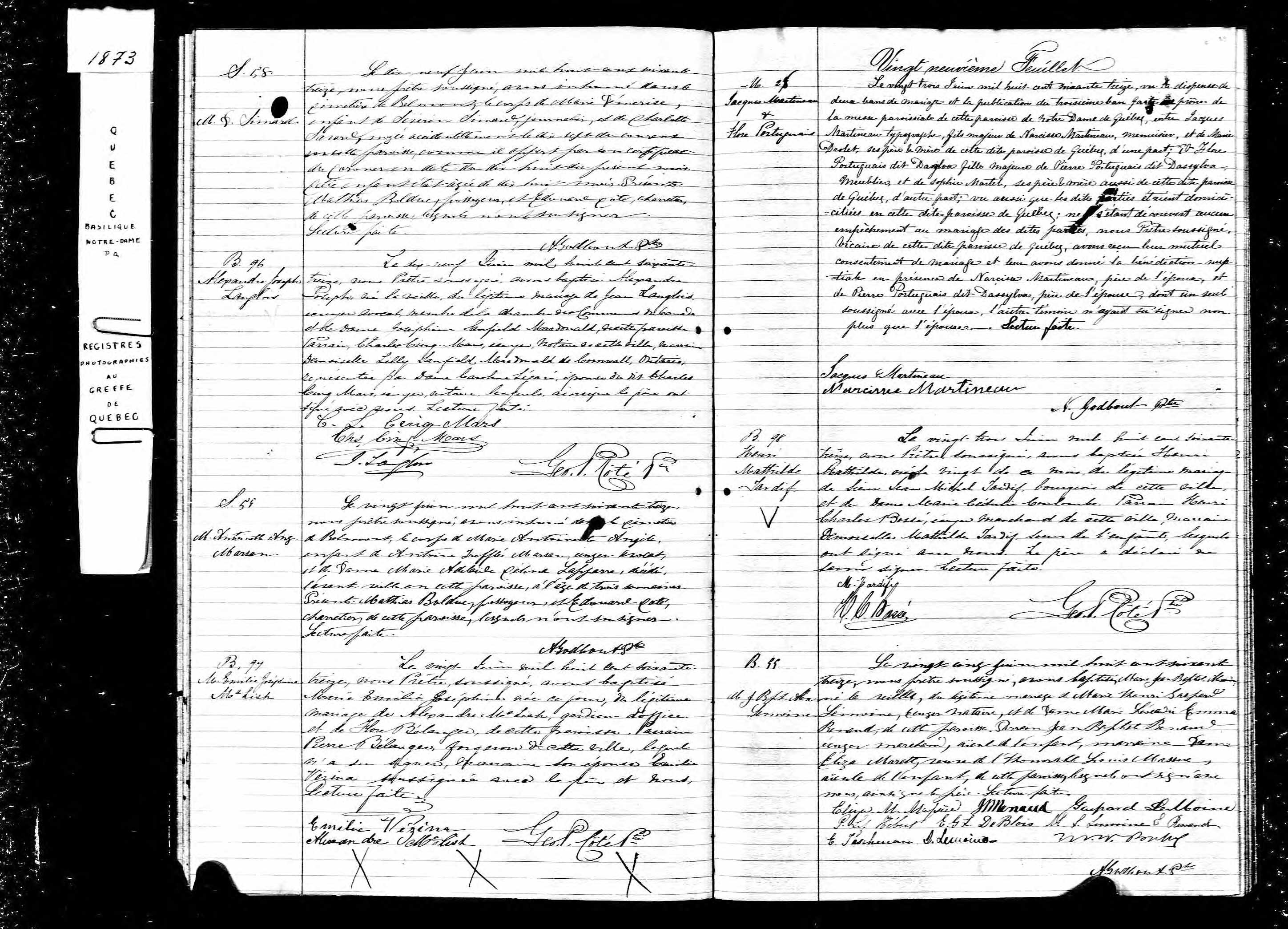 Acte de baptême