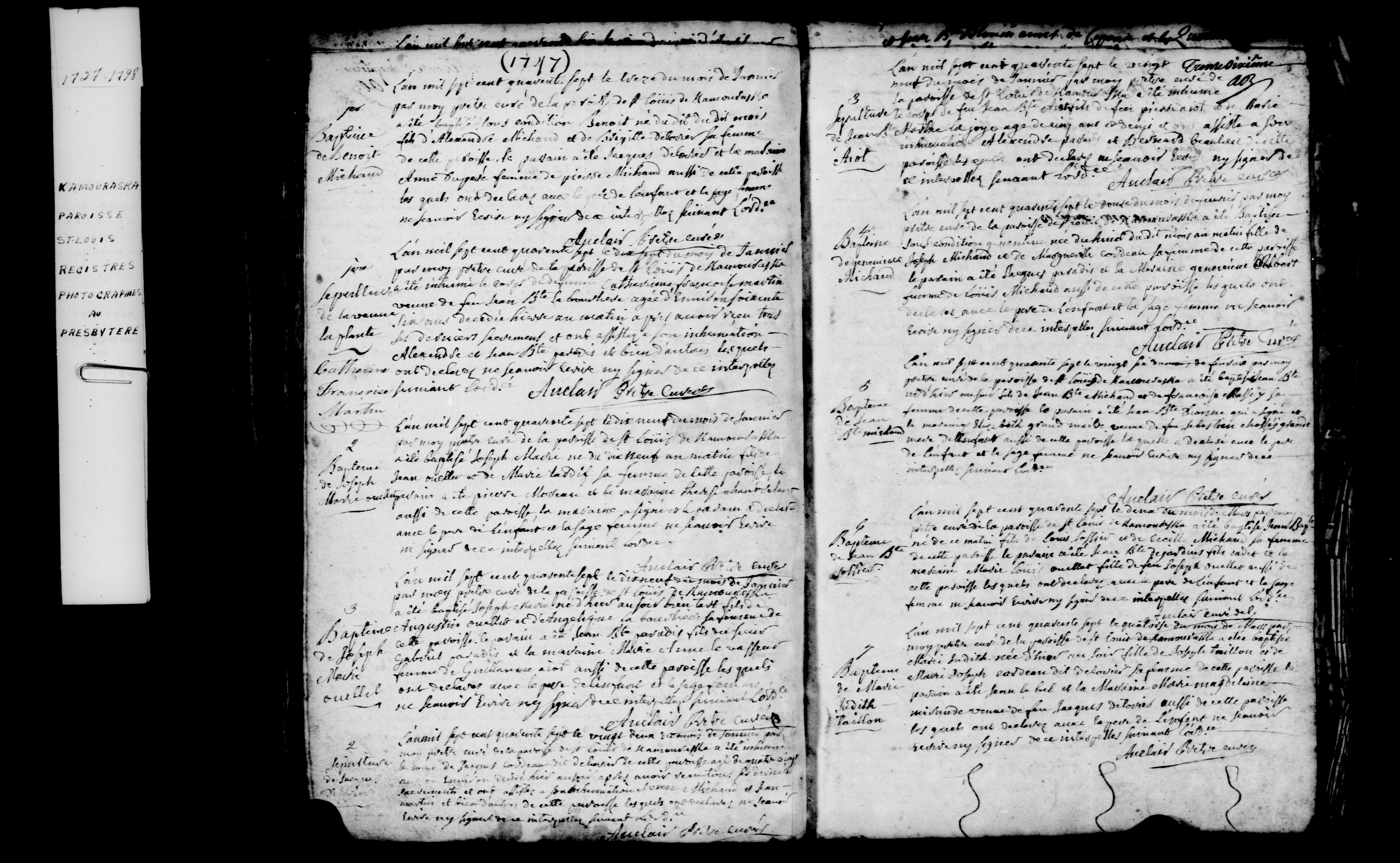 Acte de sépulture Acte de sépulture