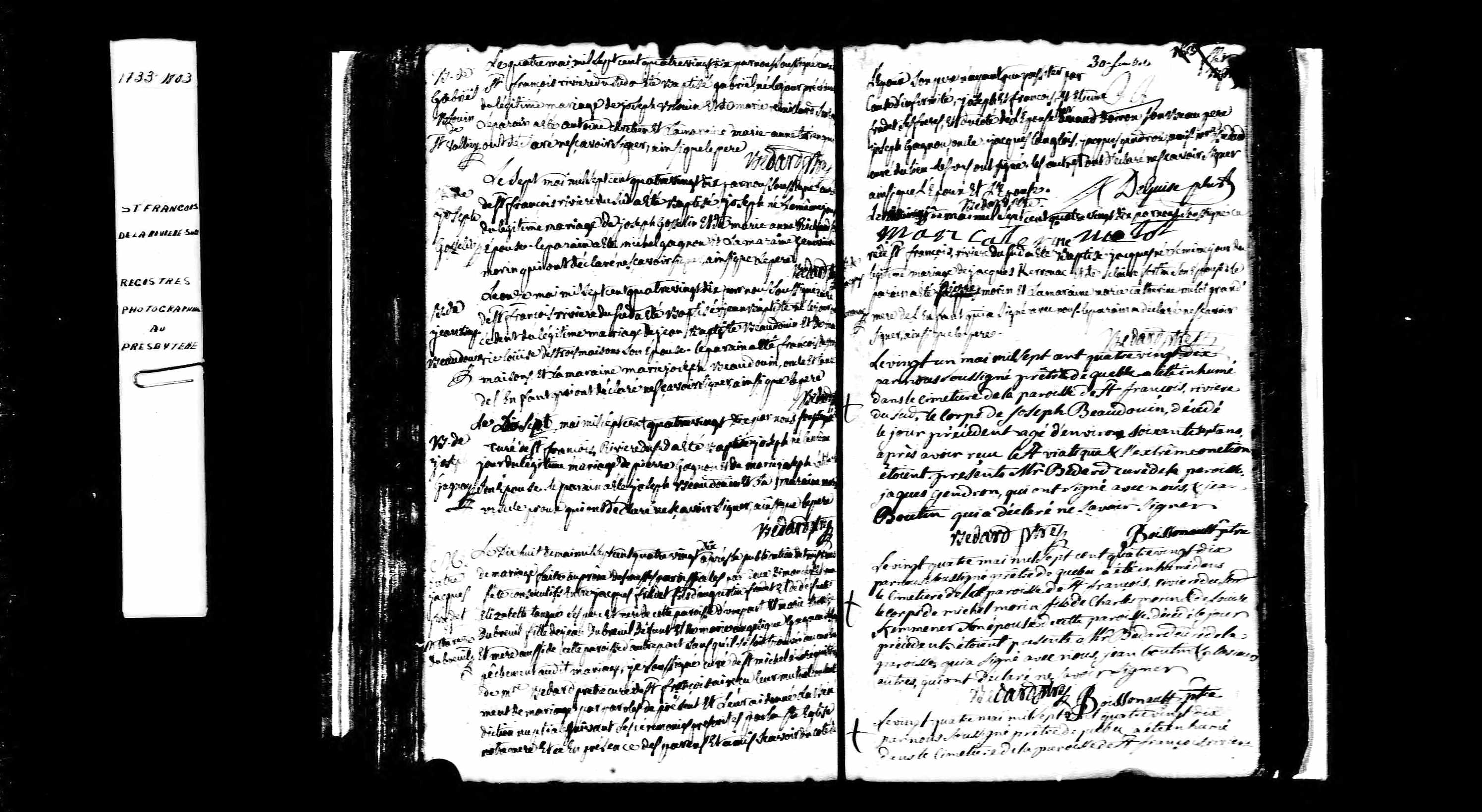 Acte de baptême
