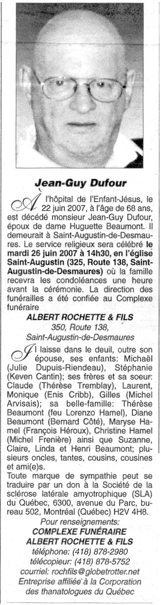 Nécrologie