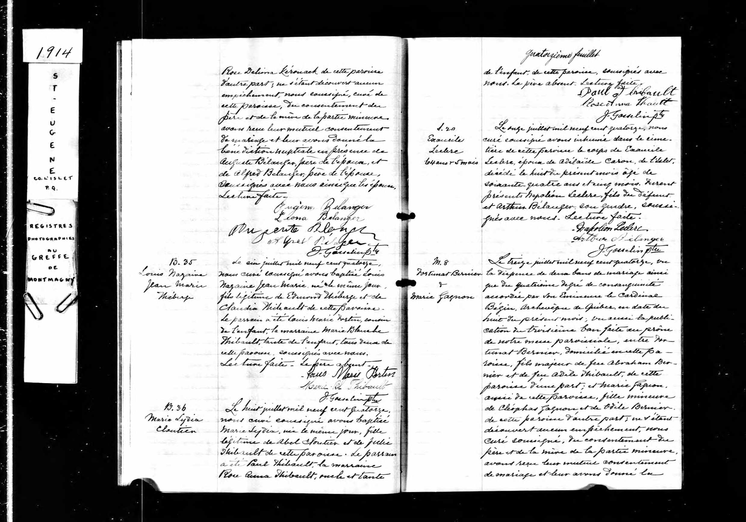 Acte de baptême