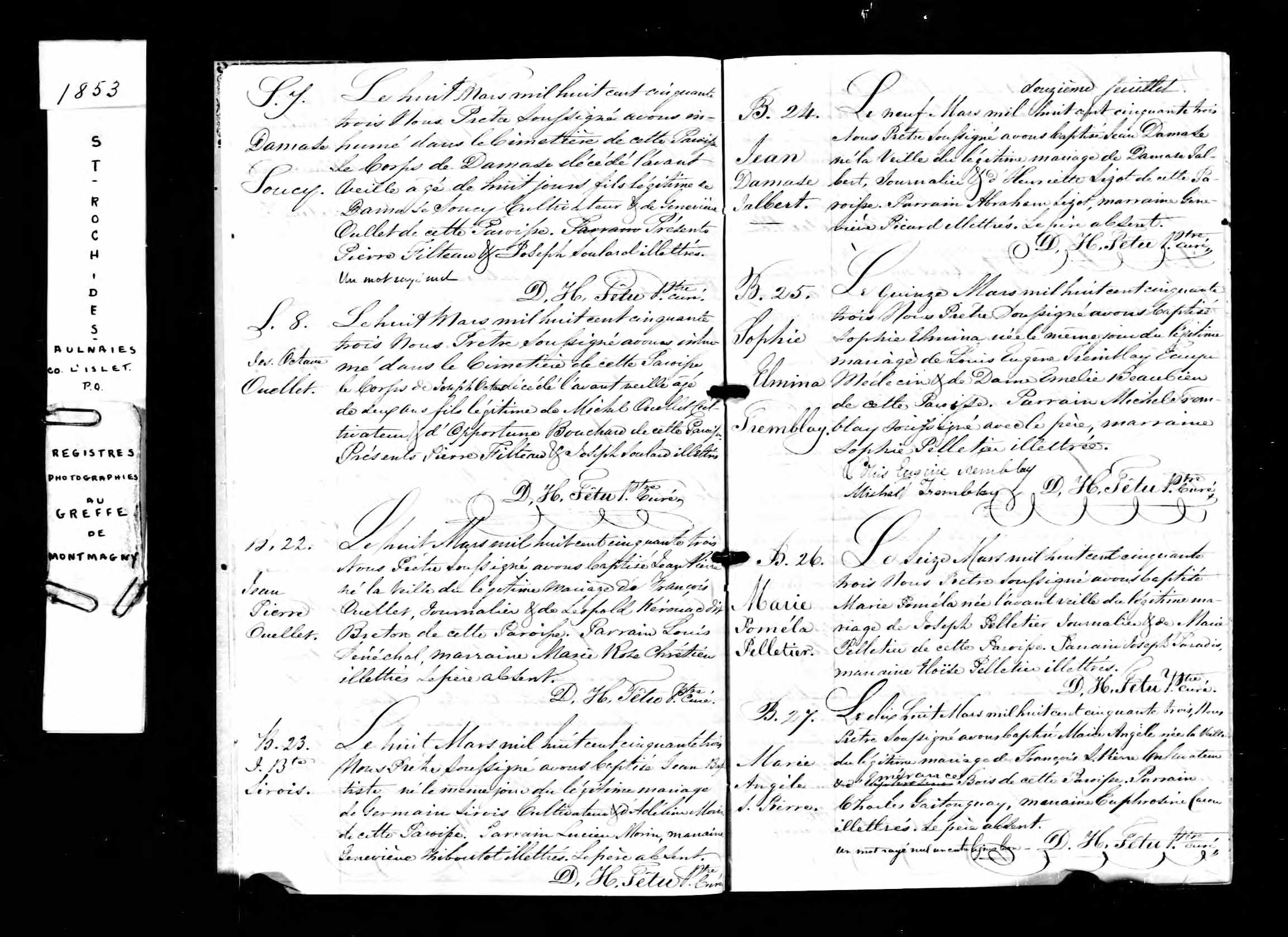 Acte de baptême