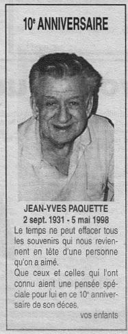 10e anniversaire de décès 10e anniversaire de décès