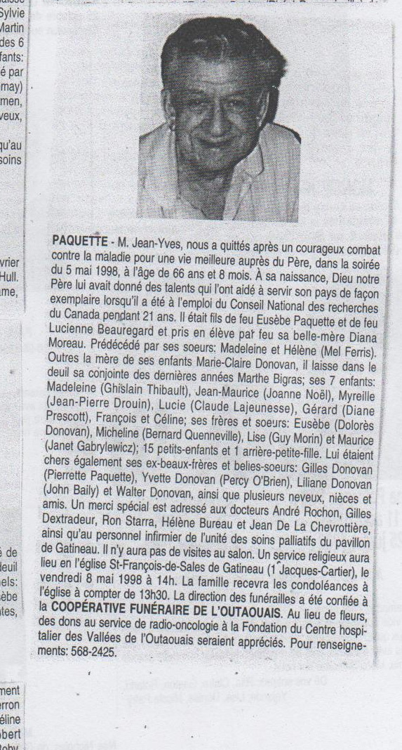 Nécrologie Nécrologie