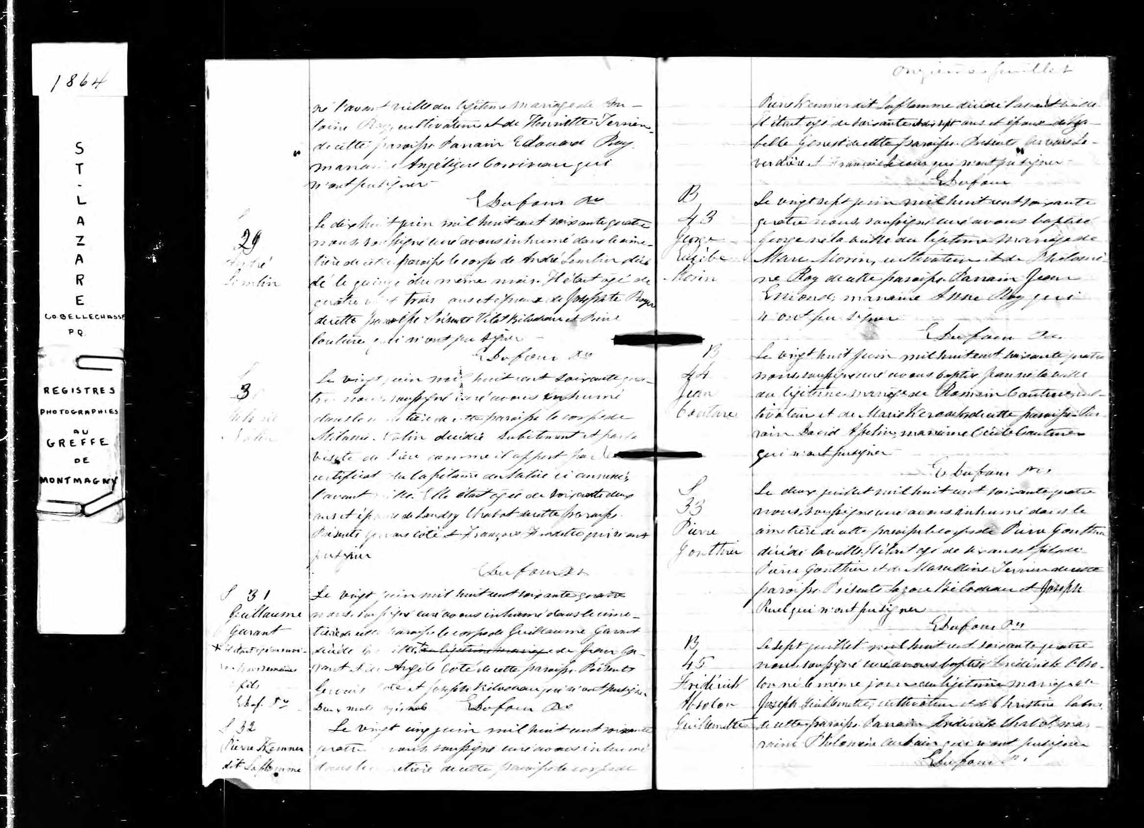 Acte de baptême