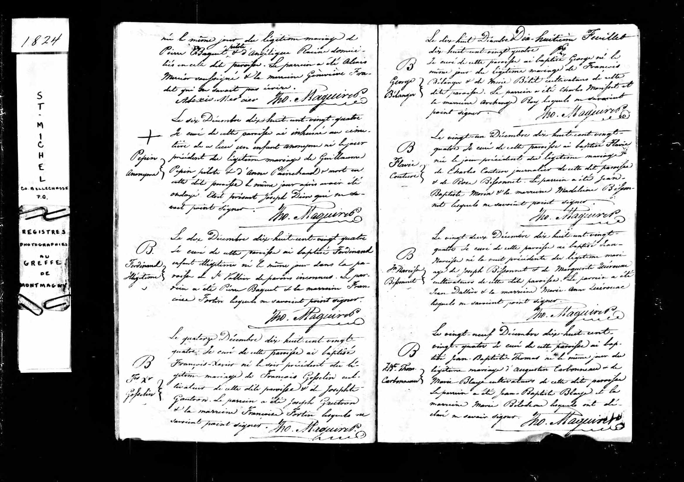 Acte de baptême Acte de baptême