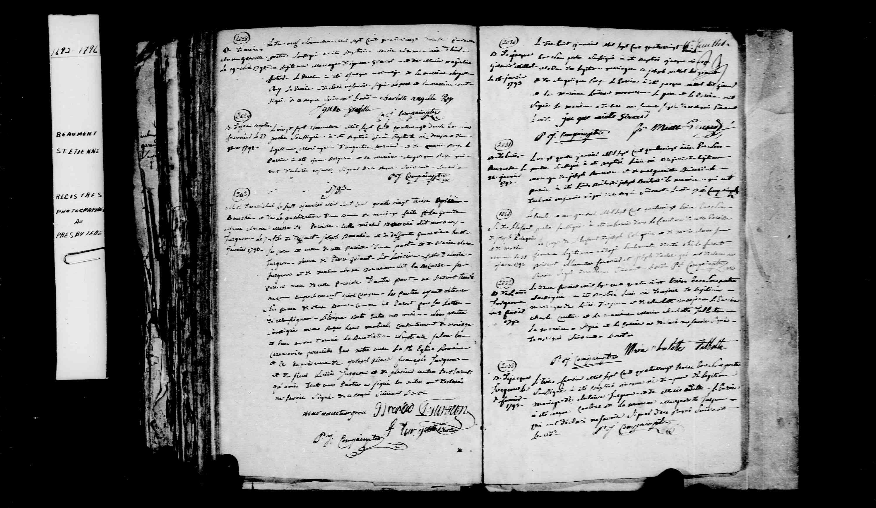 Acte de baptême