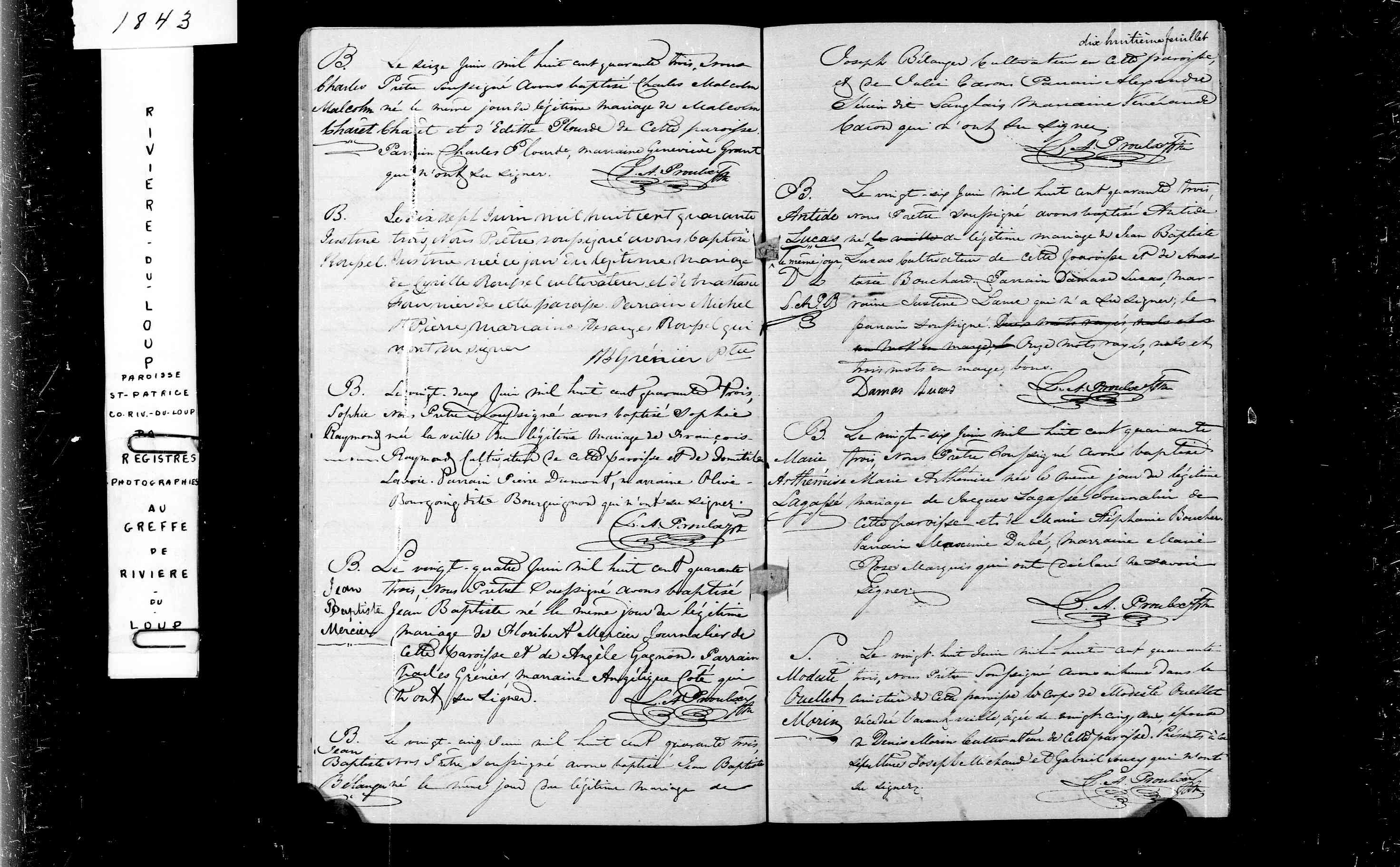 Acte de baptême