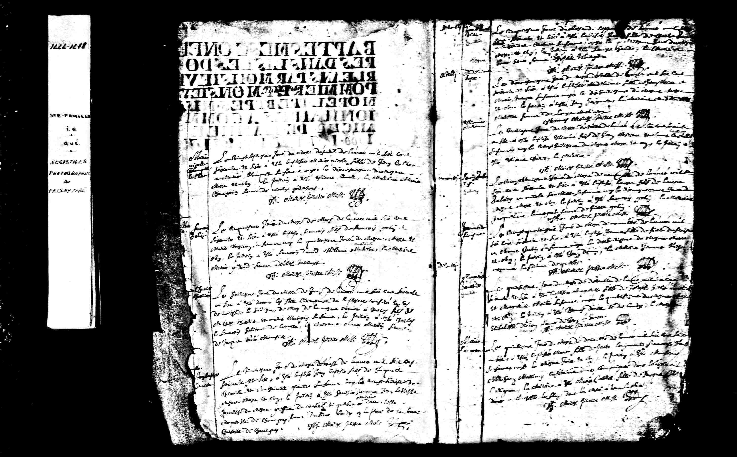 Acte de baptême