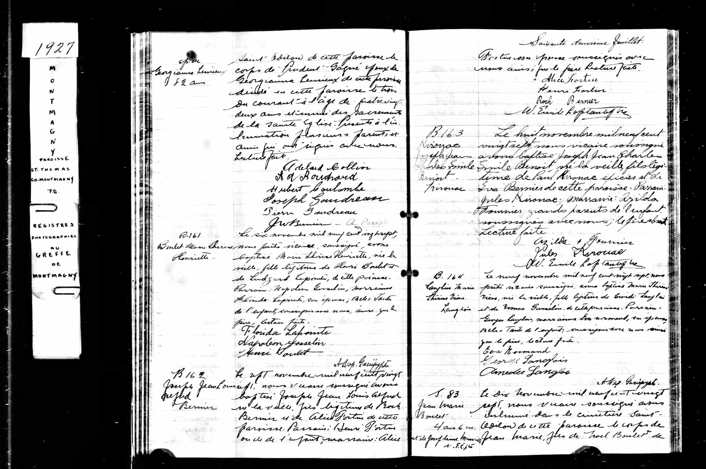 Acte de baptême