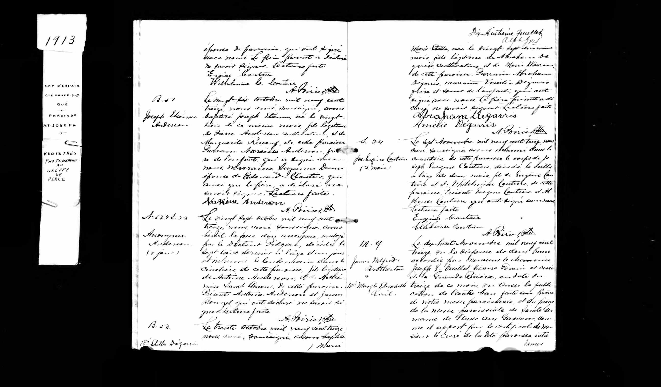 Acte de baptême