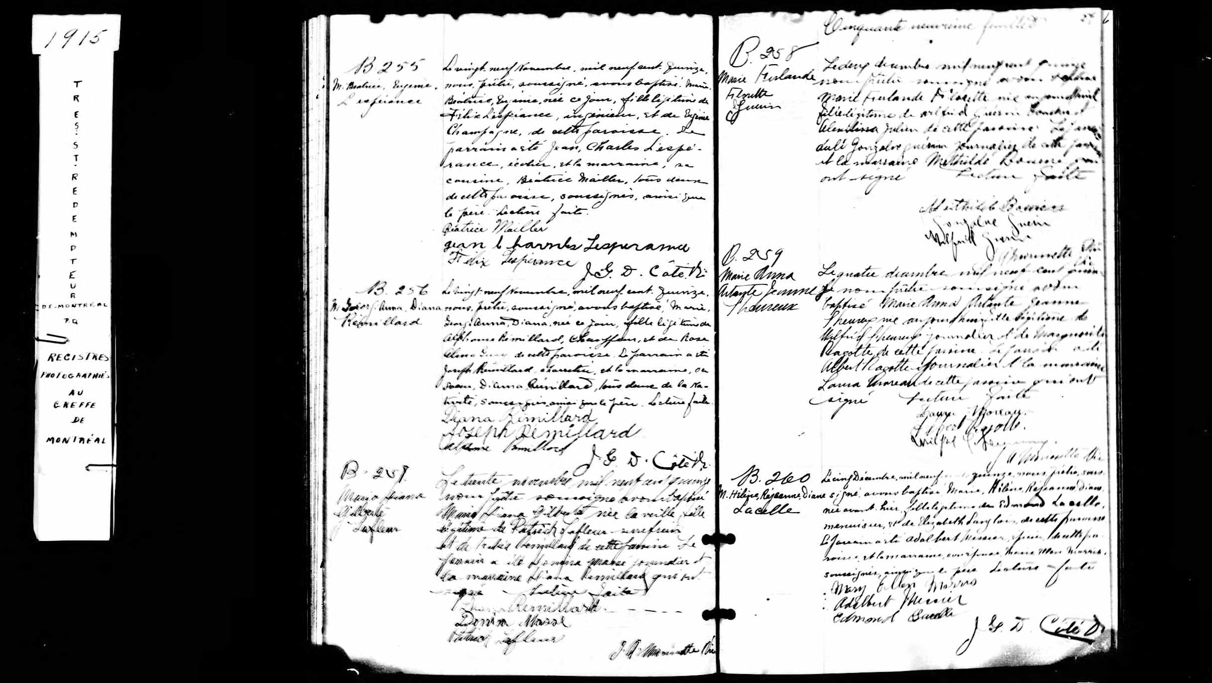 Acte de baptême