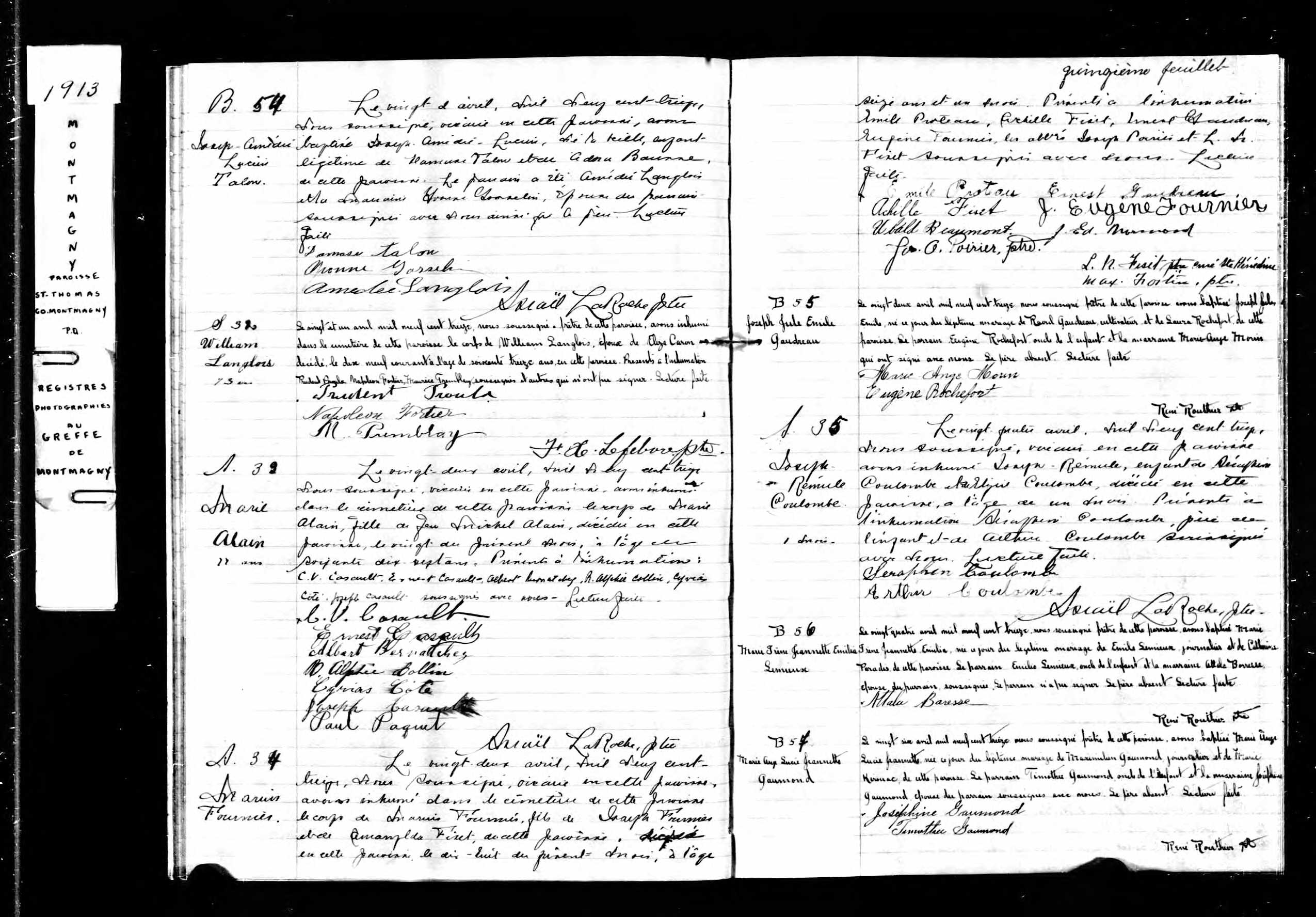 Acte de baptême