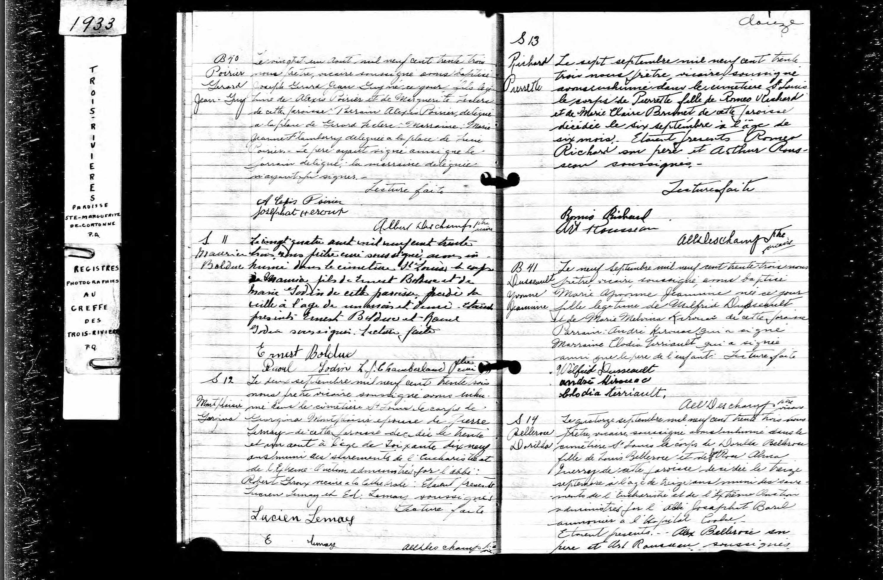 Acte de baptême