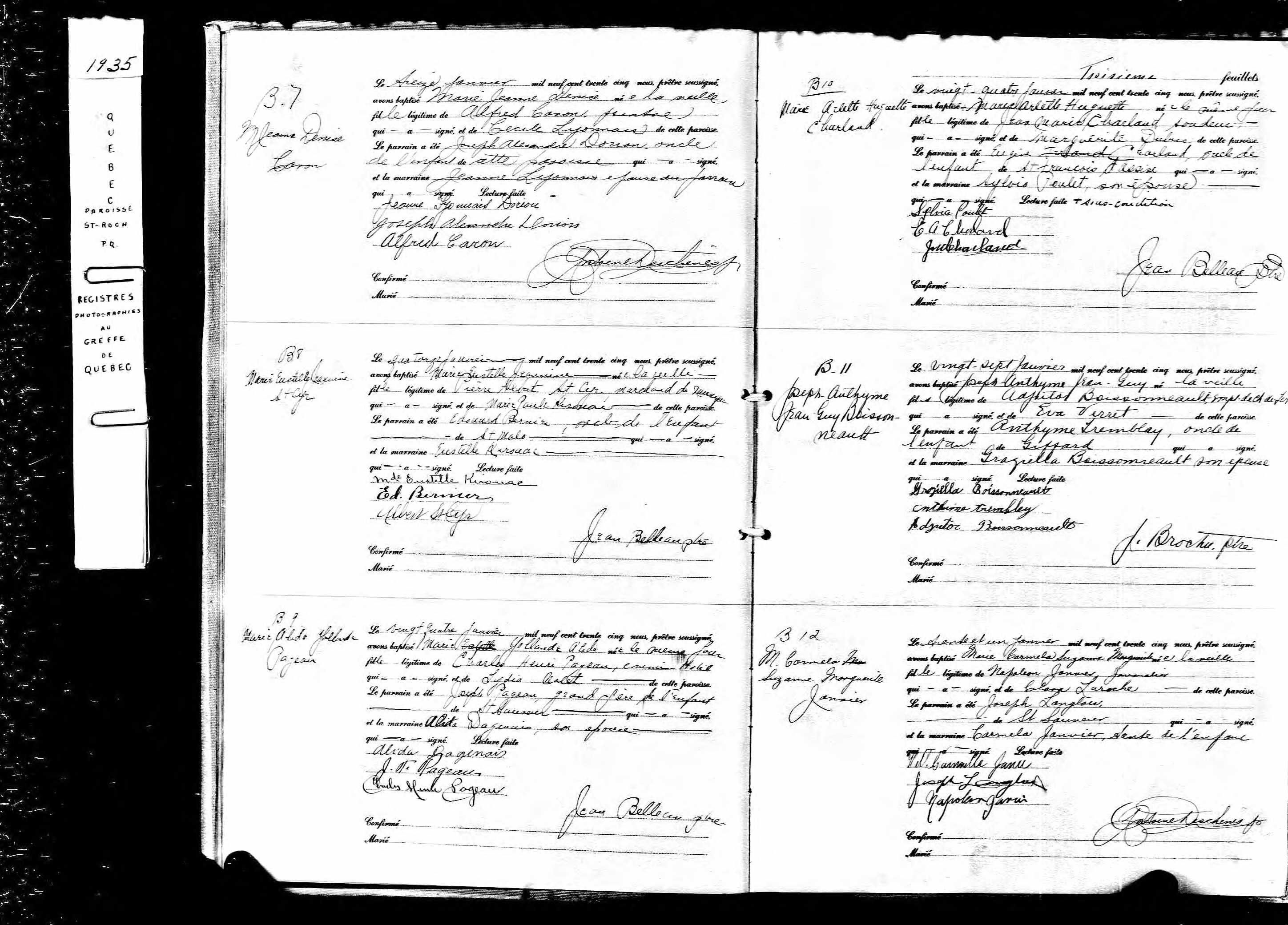 Acte de baptême