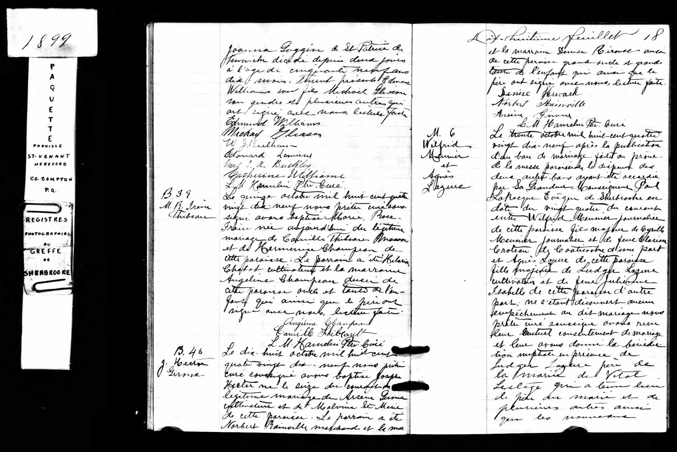 Acte de baptême