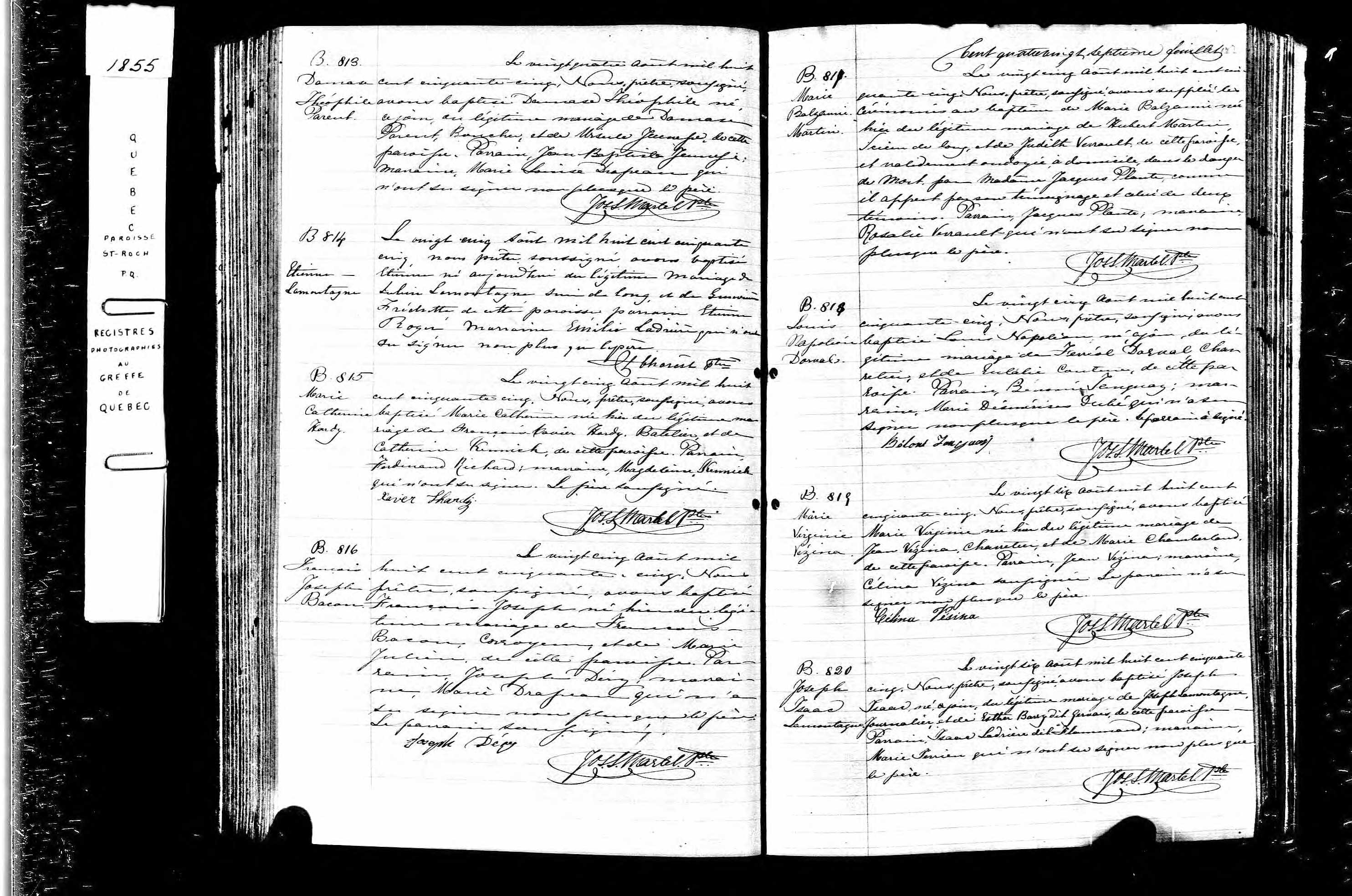 Acte de baptême