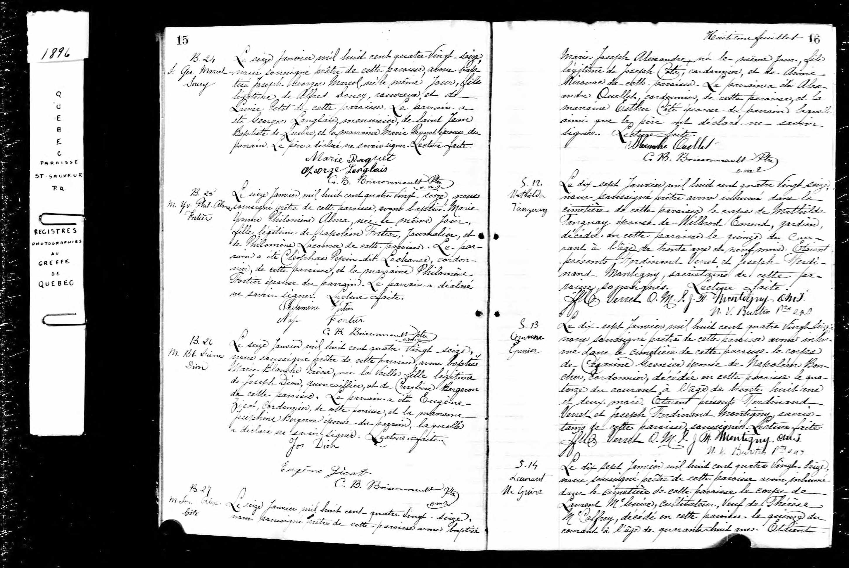 Acte de baptême