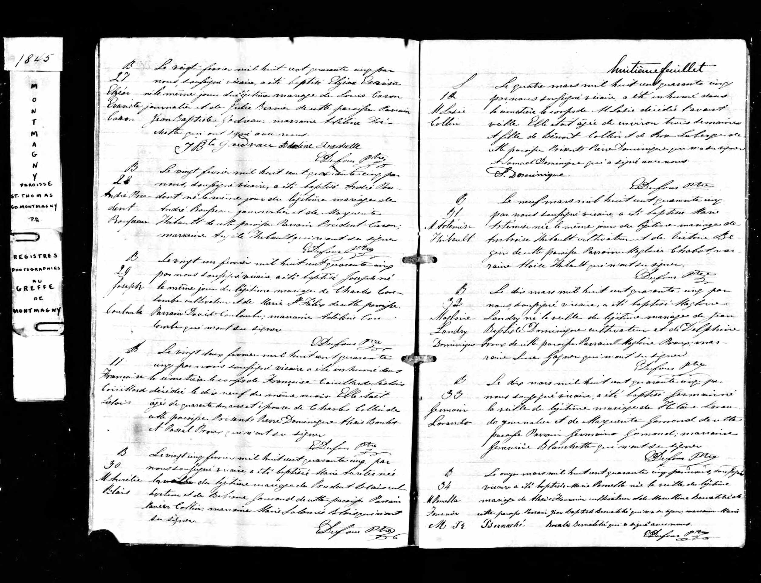 Acte de baptême