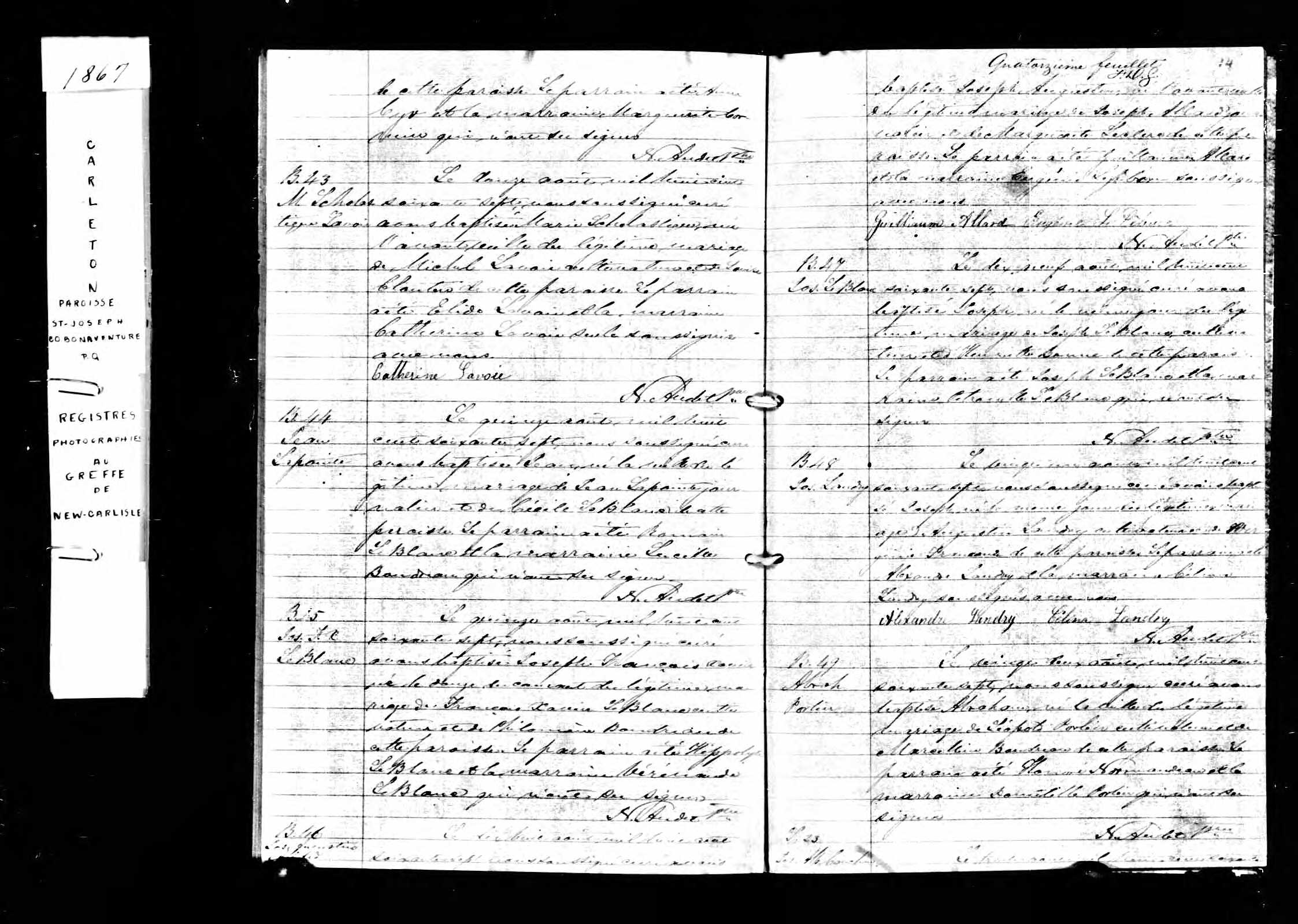 Acte de baptême