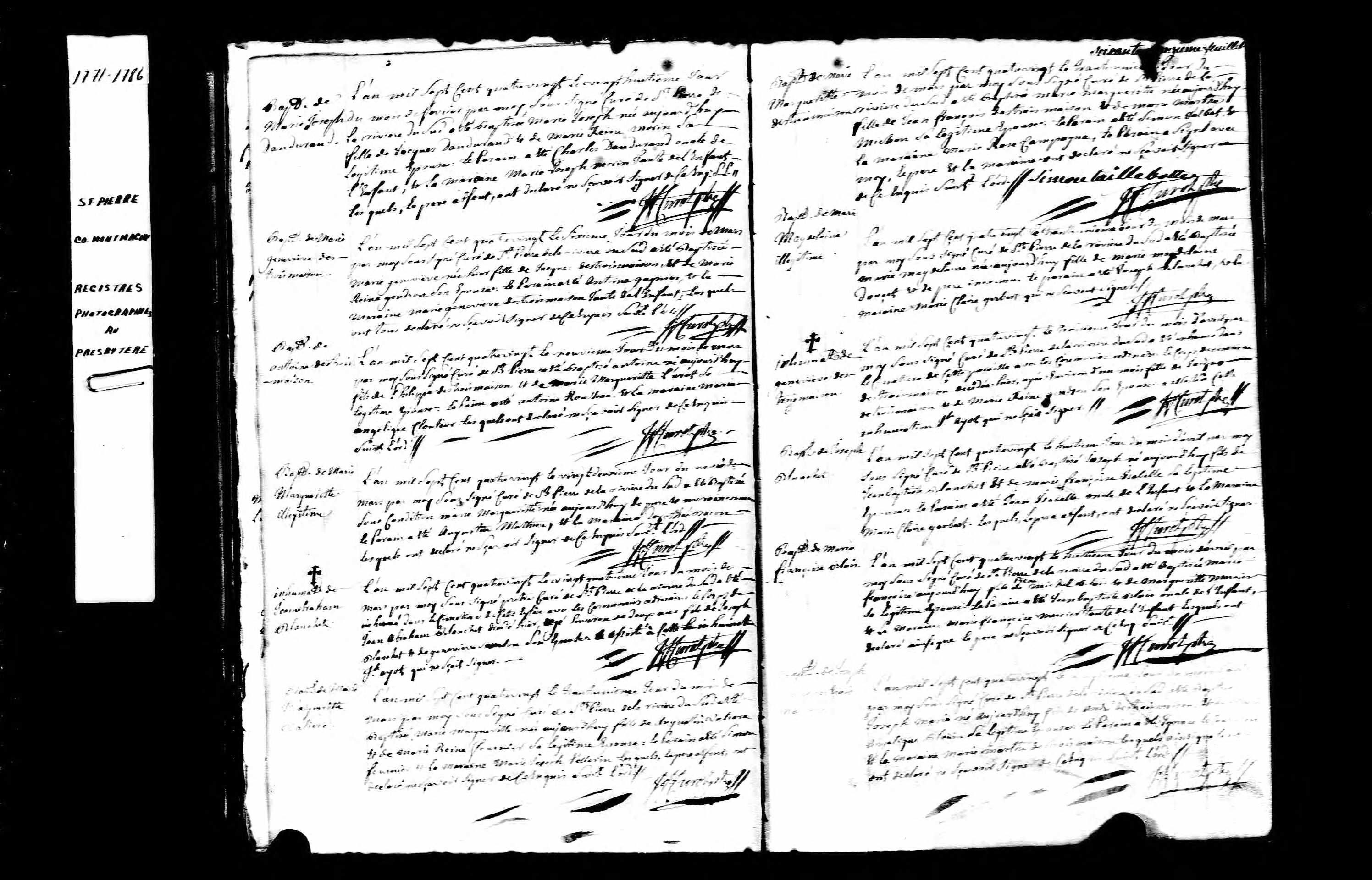 Acte de baptême