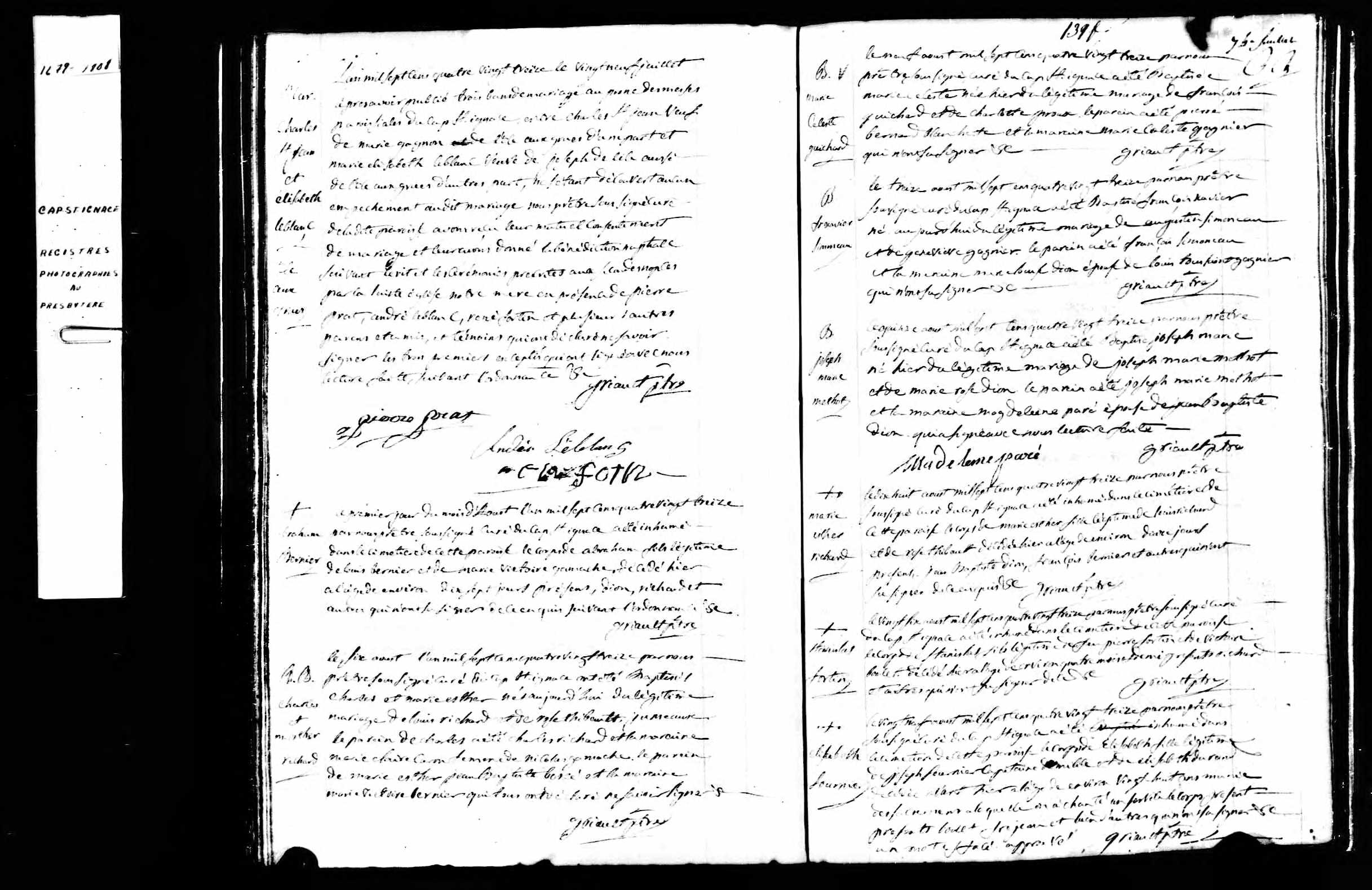 Acte de baptême