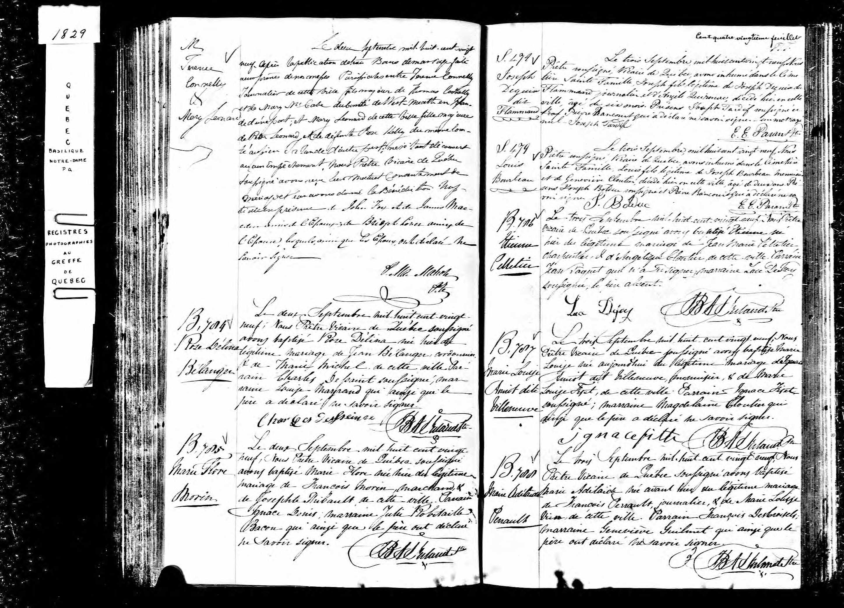Acte de sépulture Acte de sépulture
