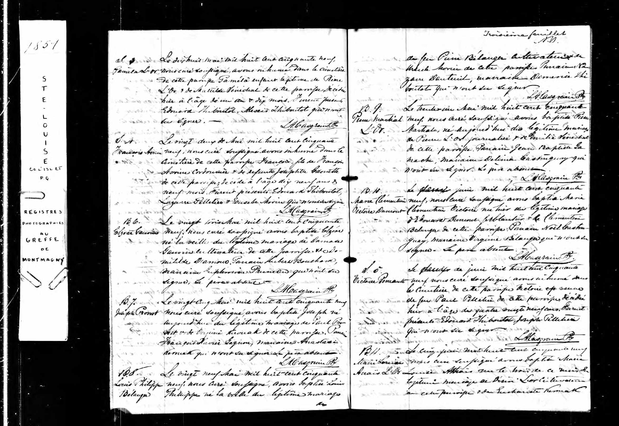 Acte de baptême Acte de baptême