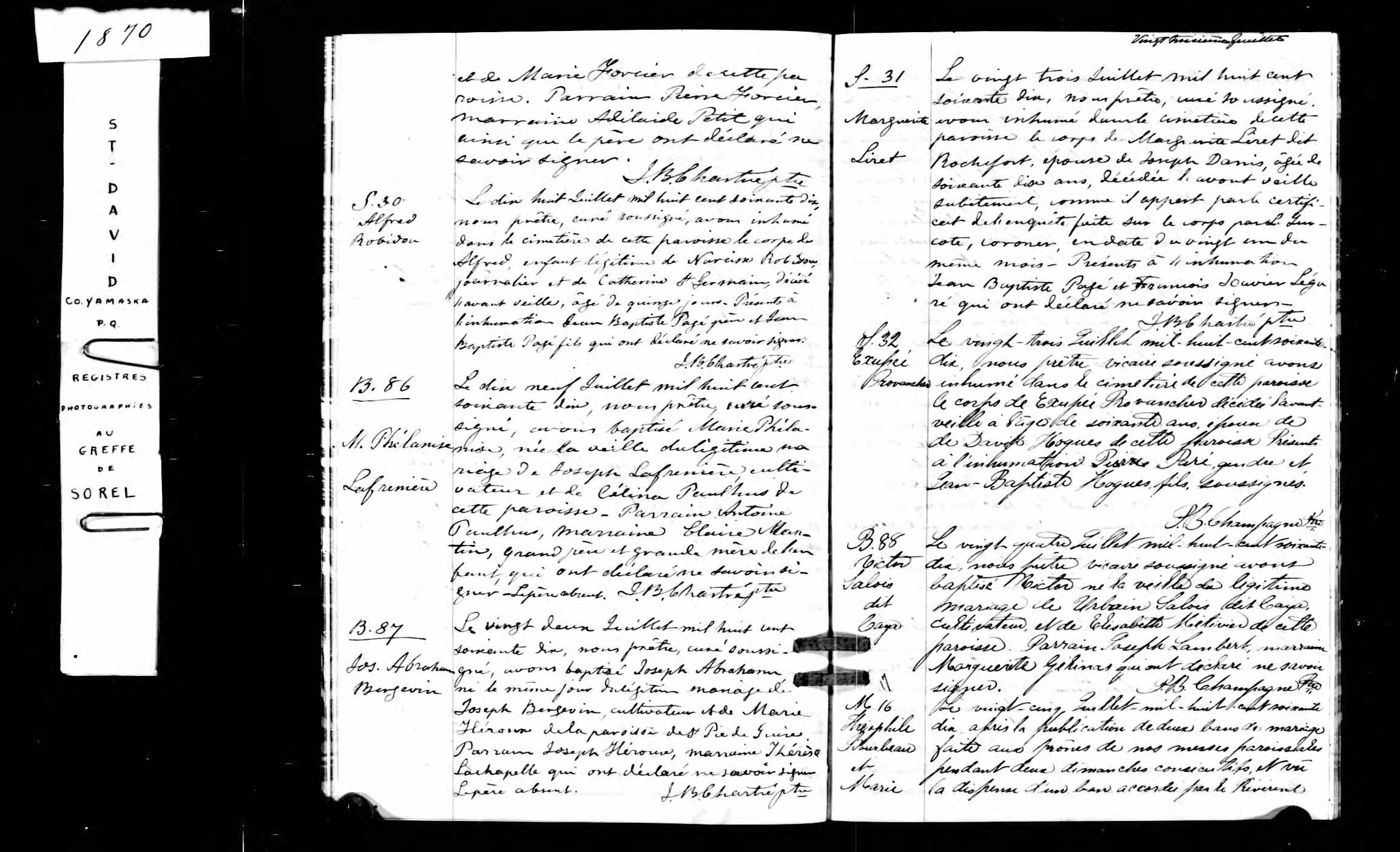 Acte de baptême