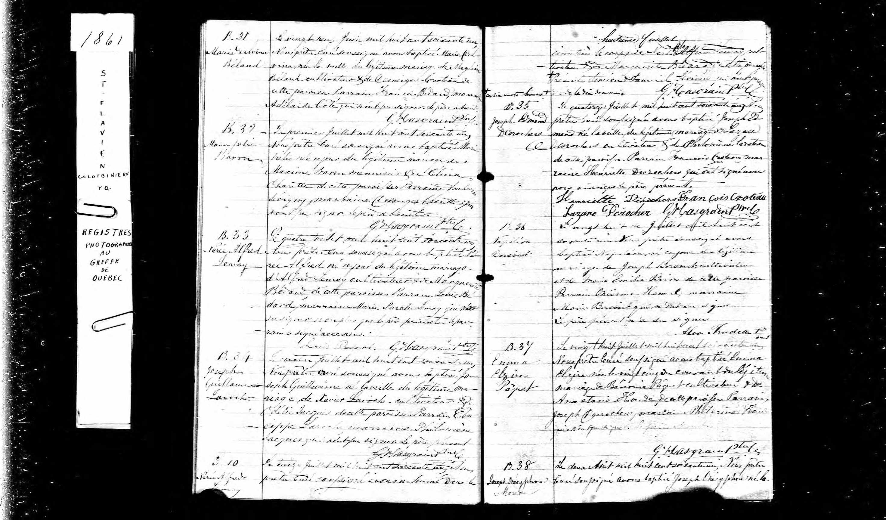 Acte de baptême