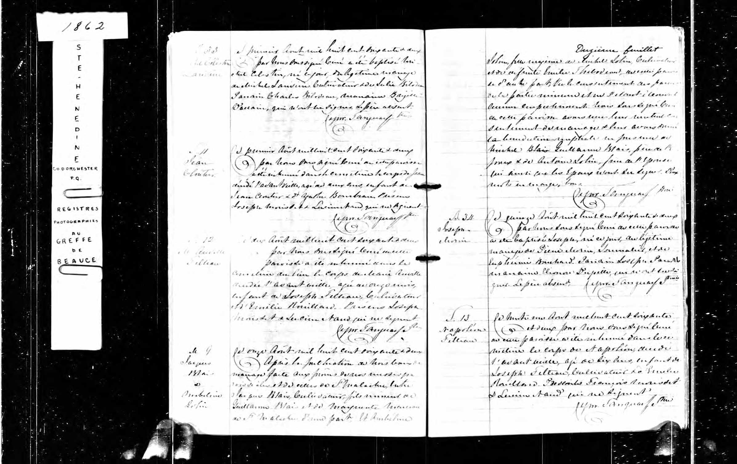 Acte de baptême