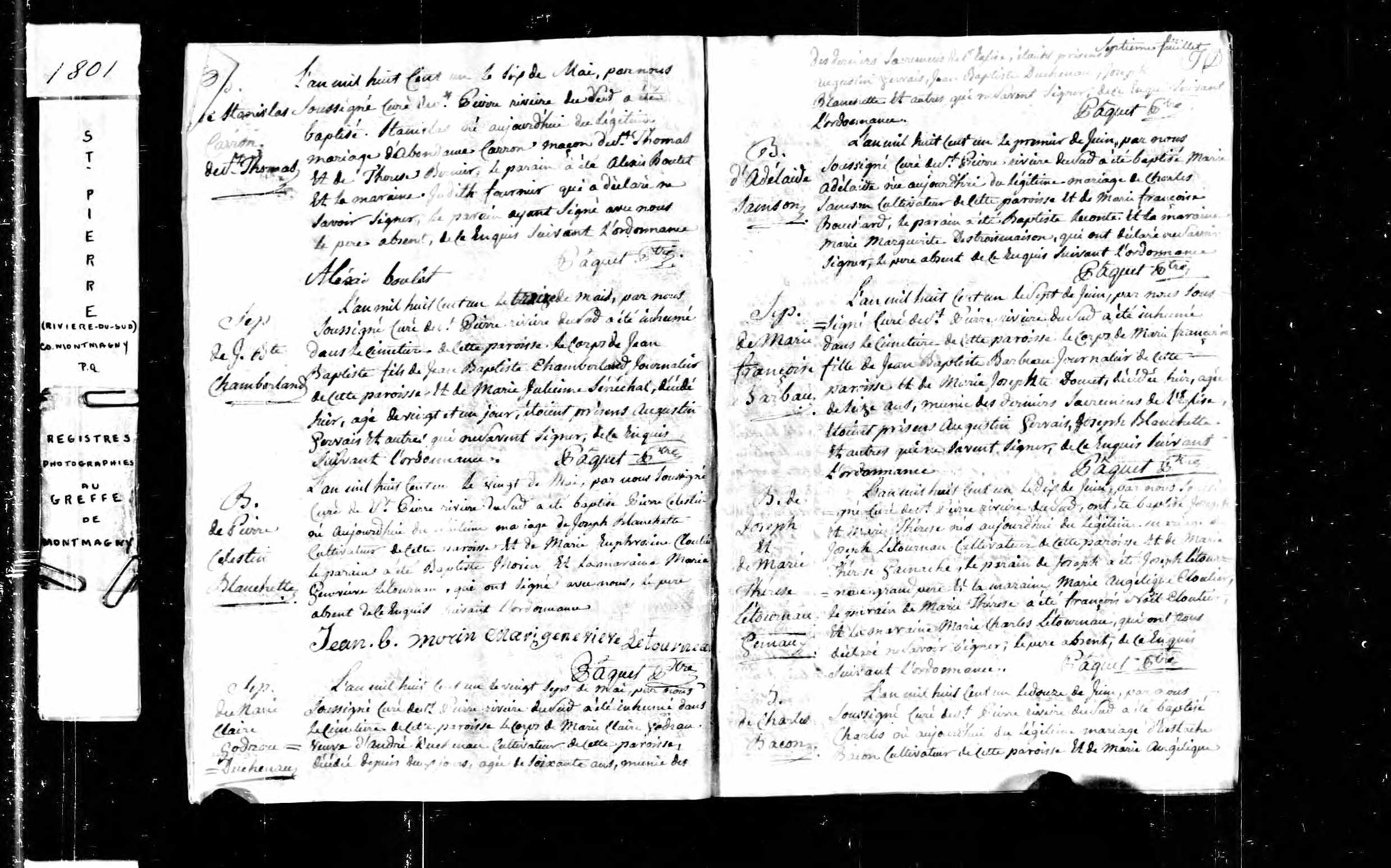 Acte de baptême