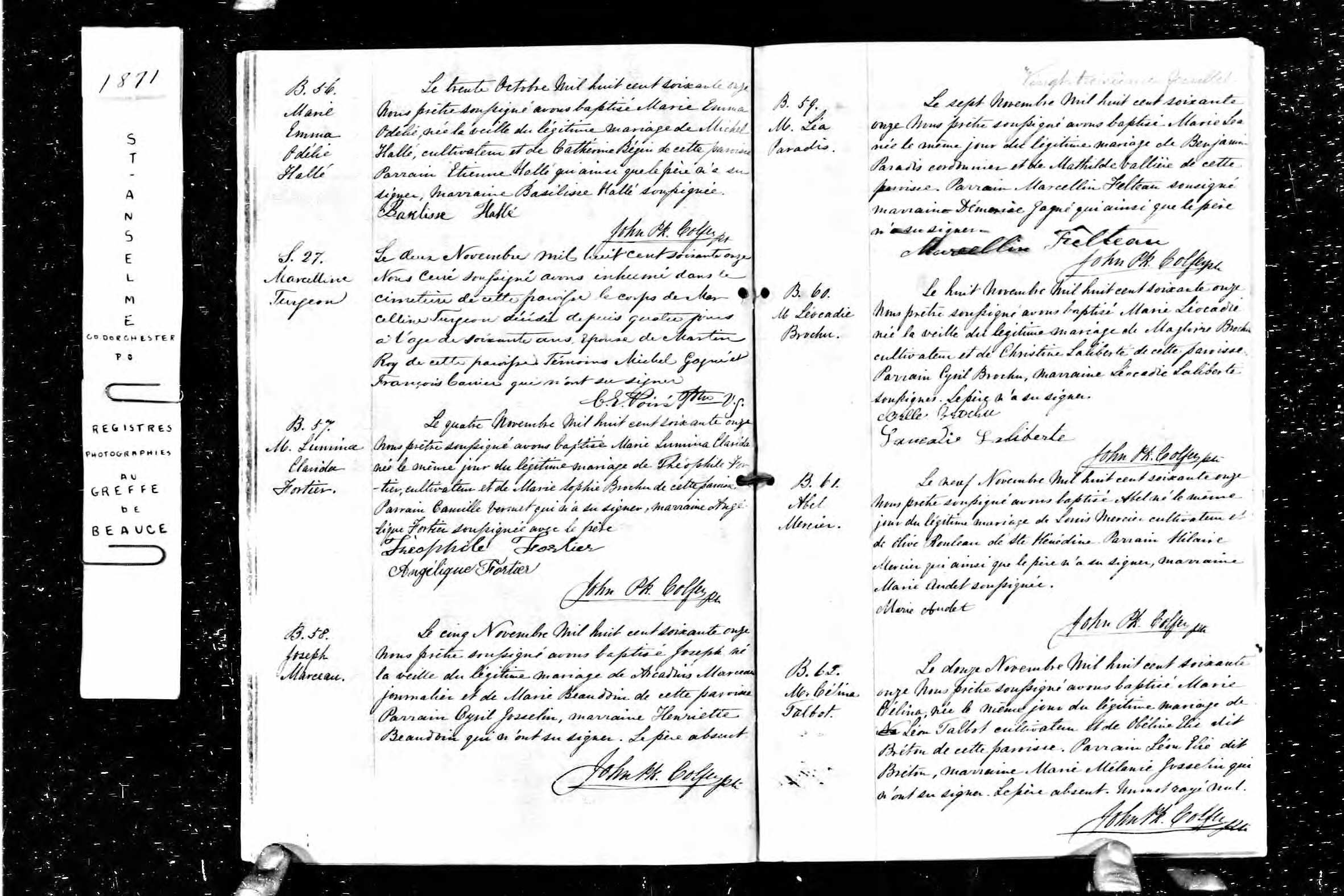 Acte de baptême