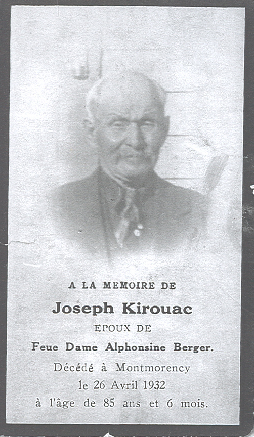 Carte mortuaire