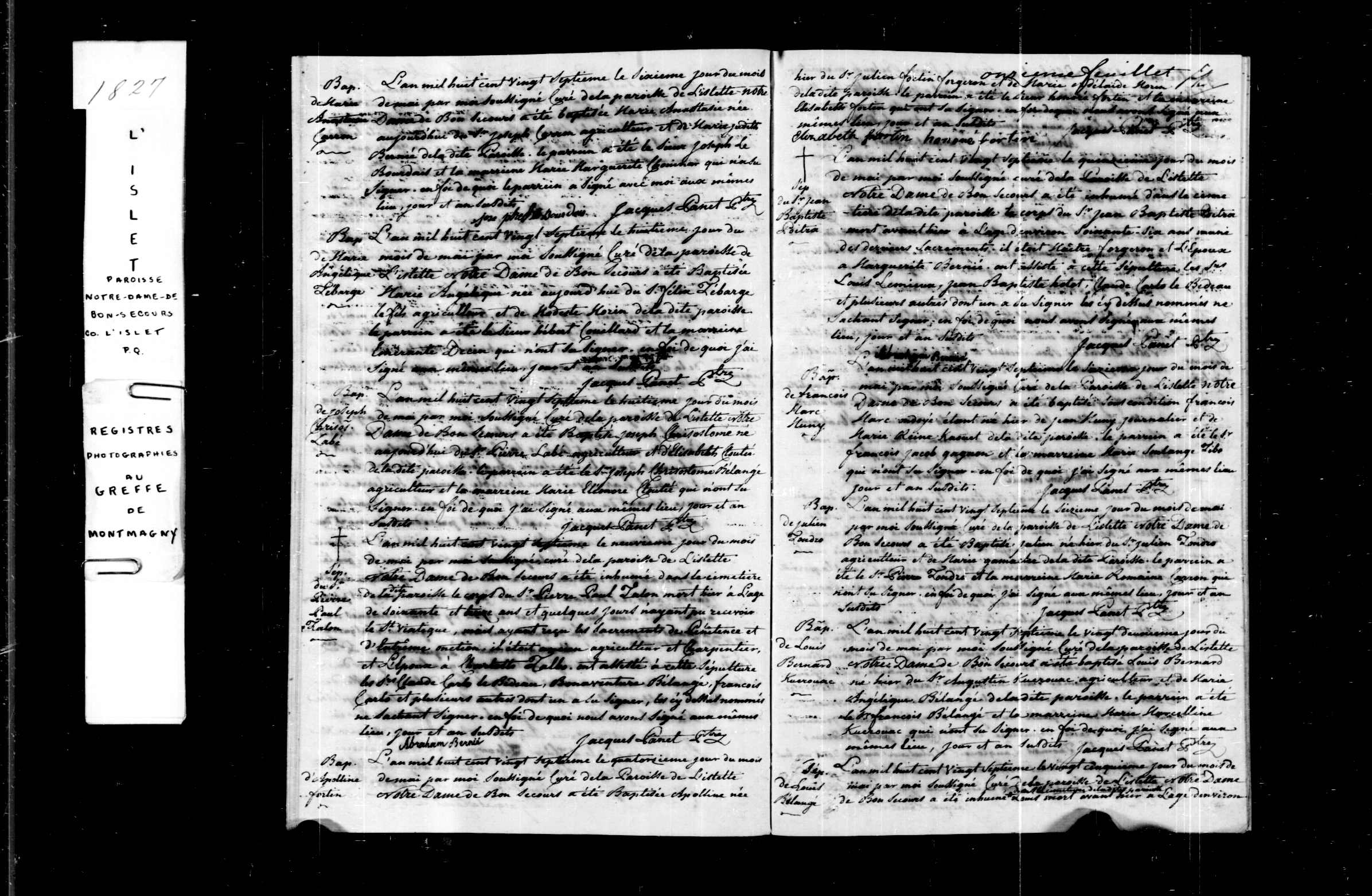 Acte de baptême