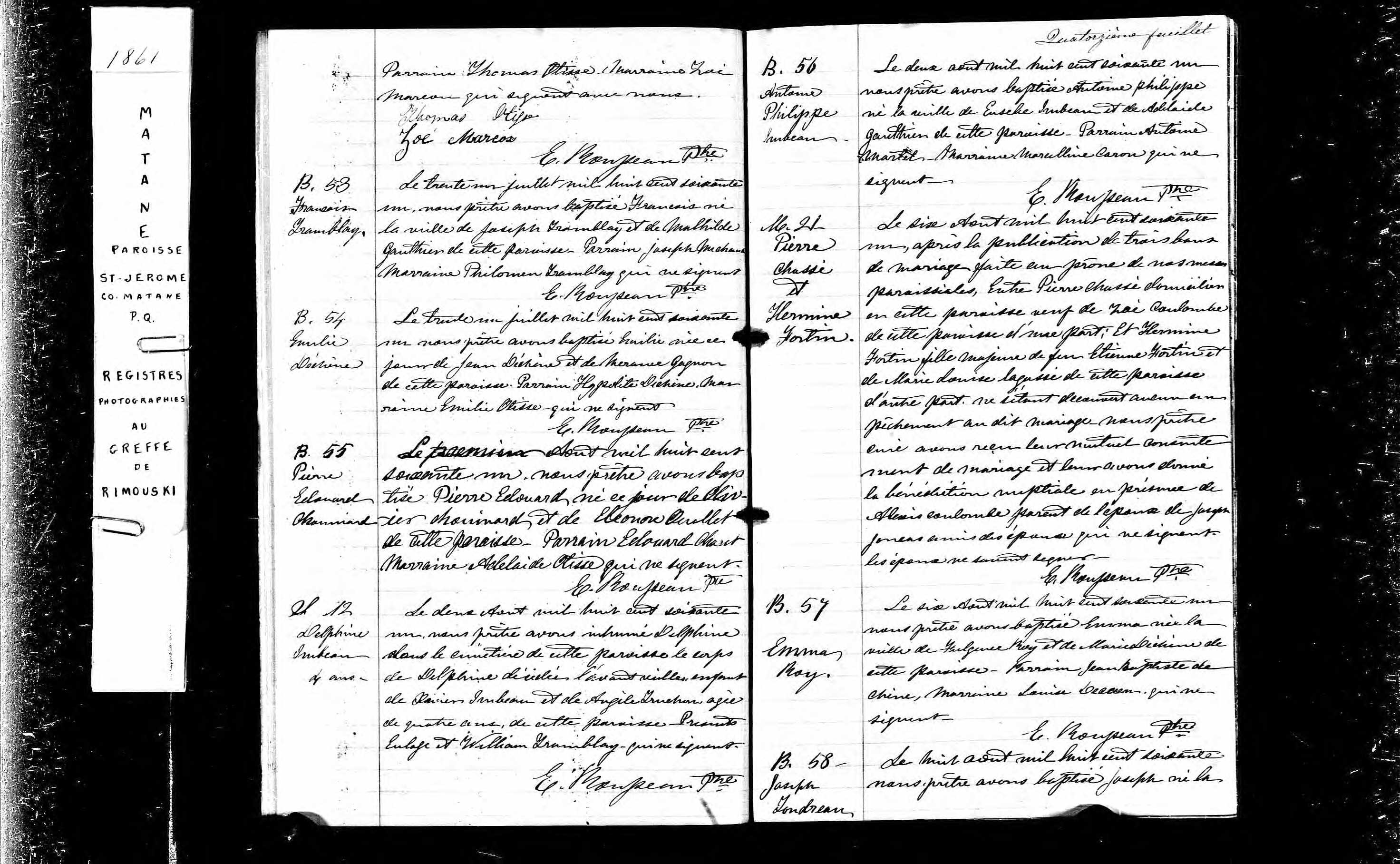 Acte de baptême