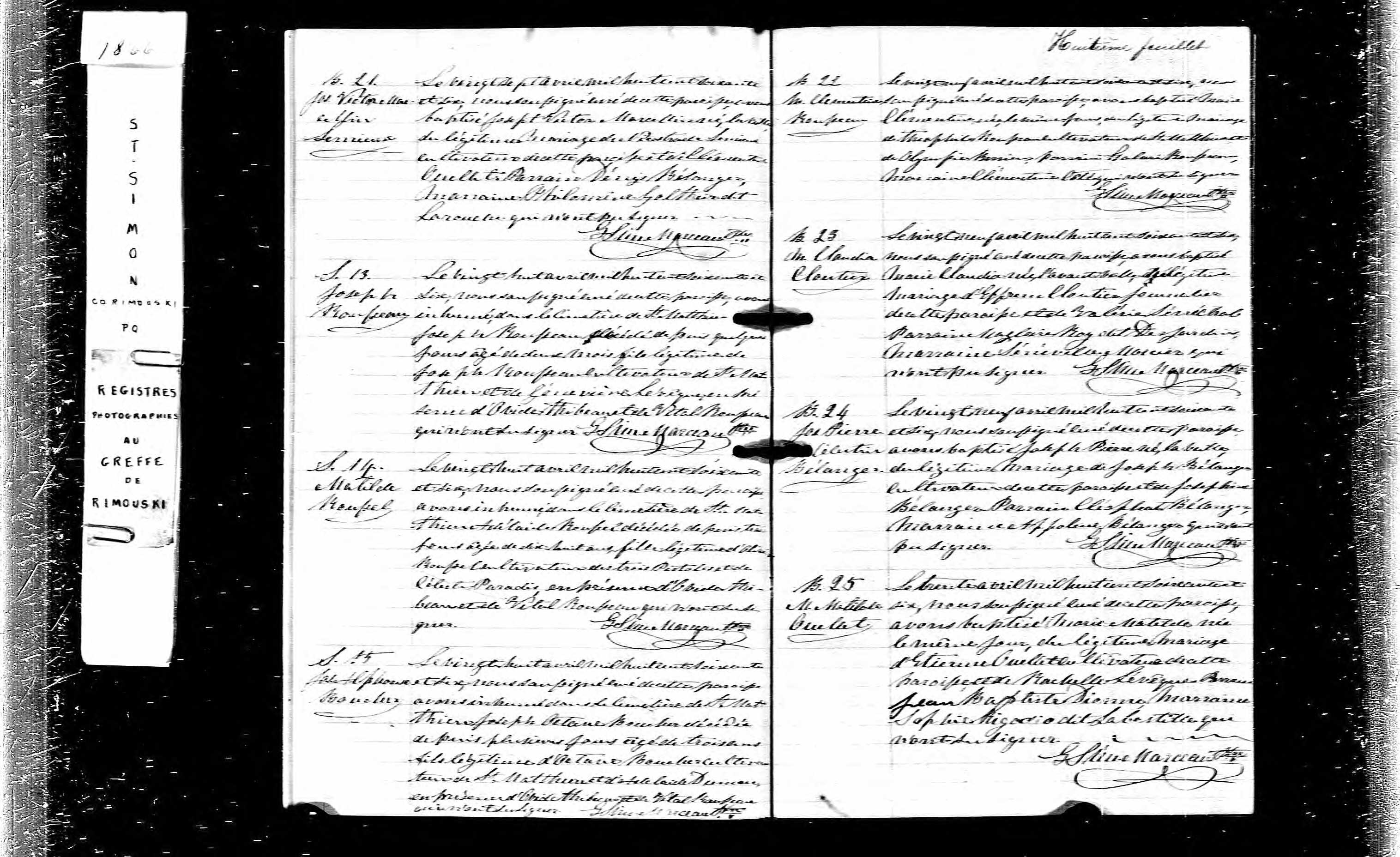 Acte de baptême