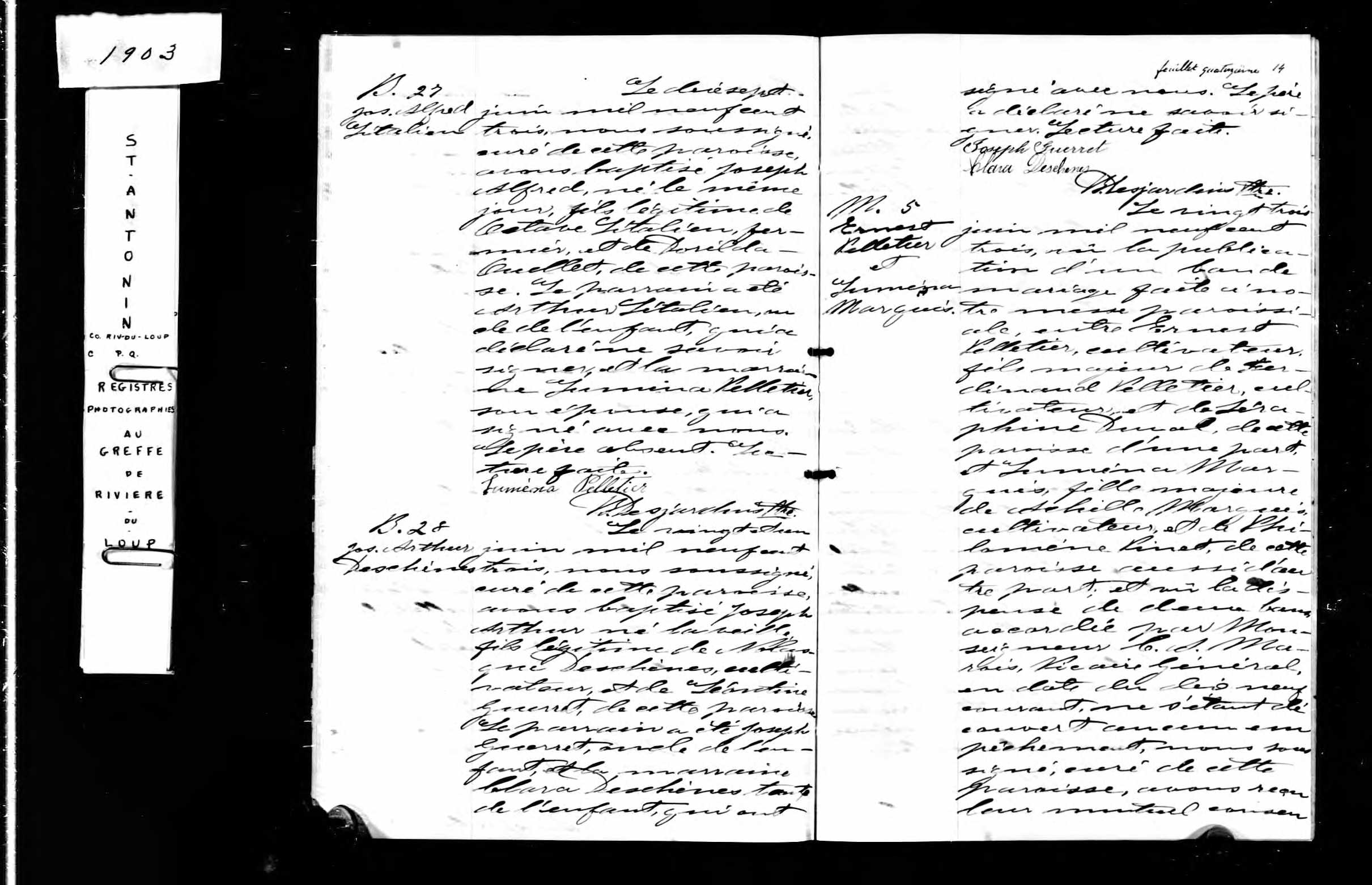 Acte de baptême