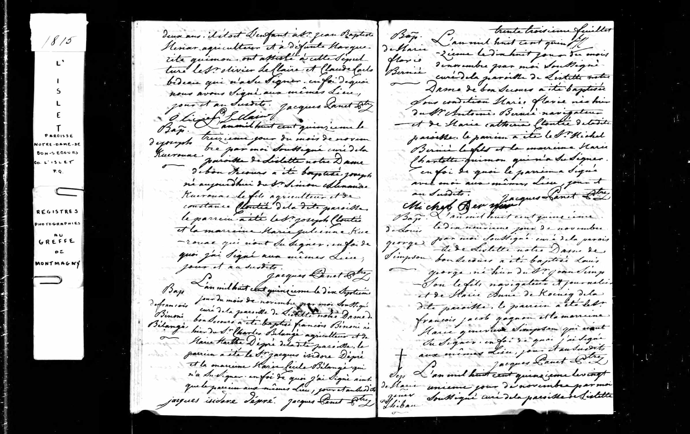 Acte de baptême