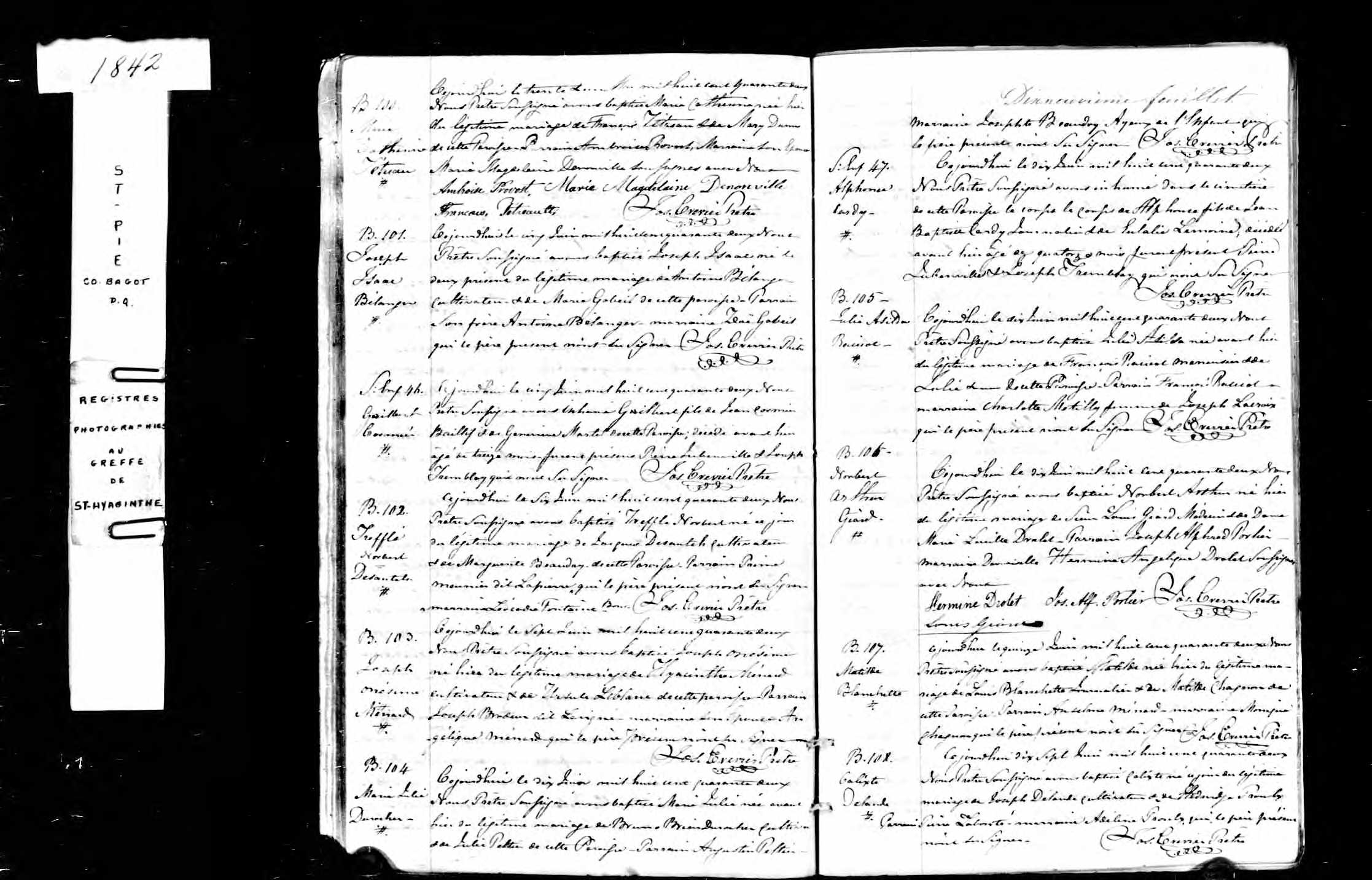 Acte de baptême