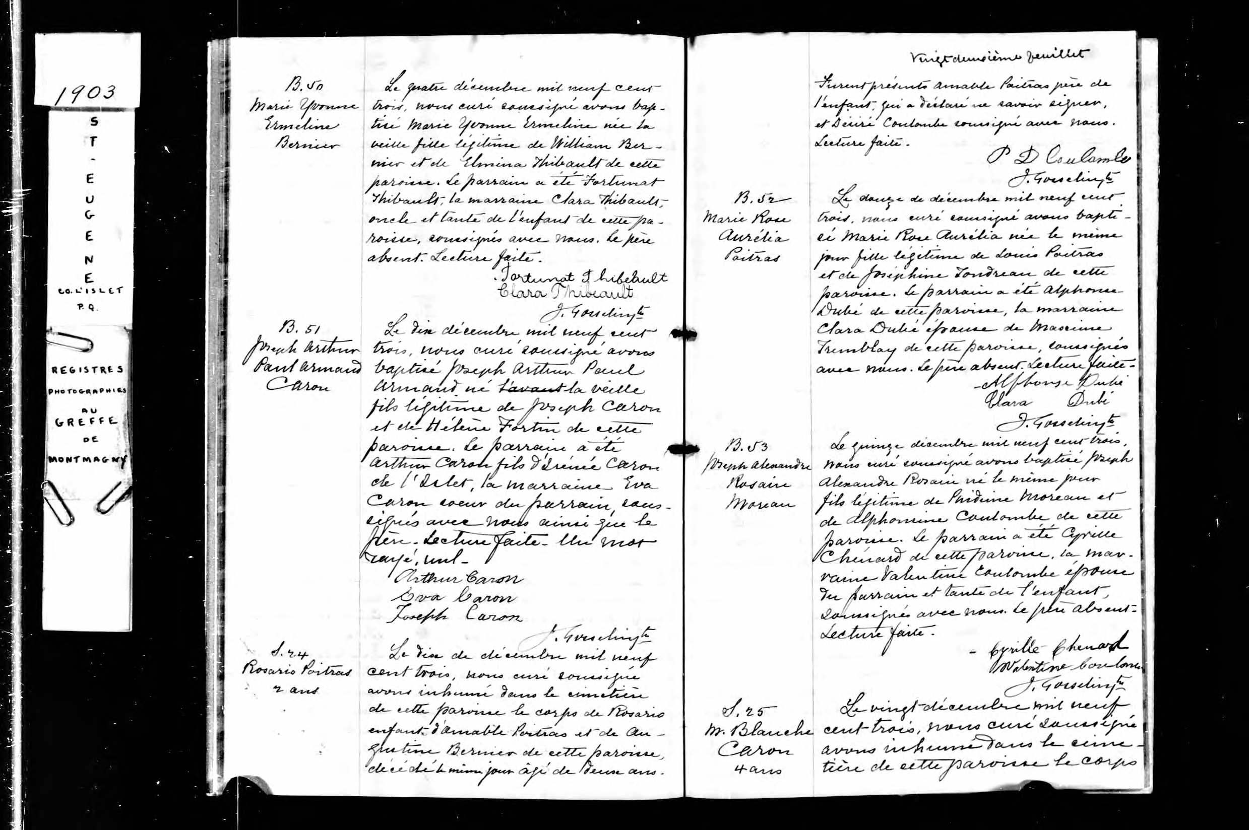 Acte de baptême Acte de baptême